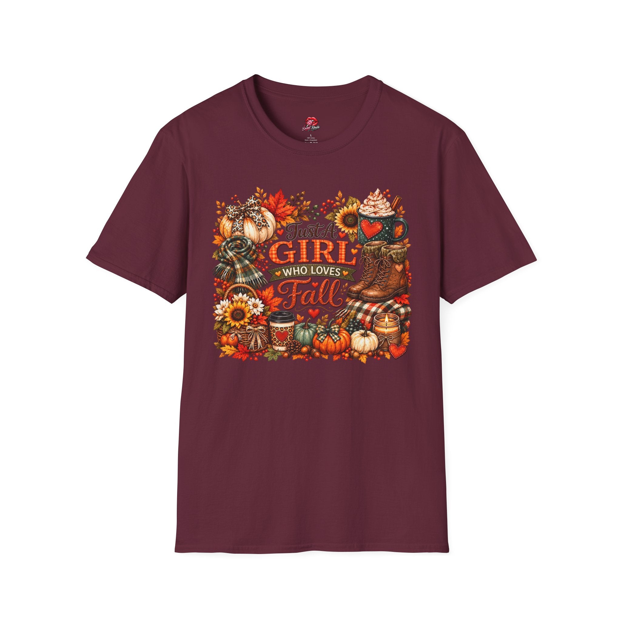 Just A Girl Who Loves Fall Tee