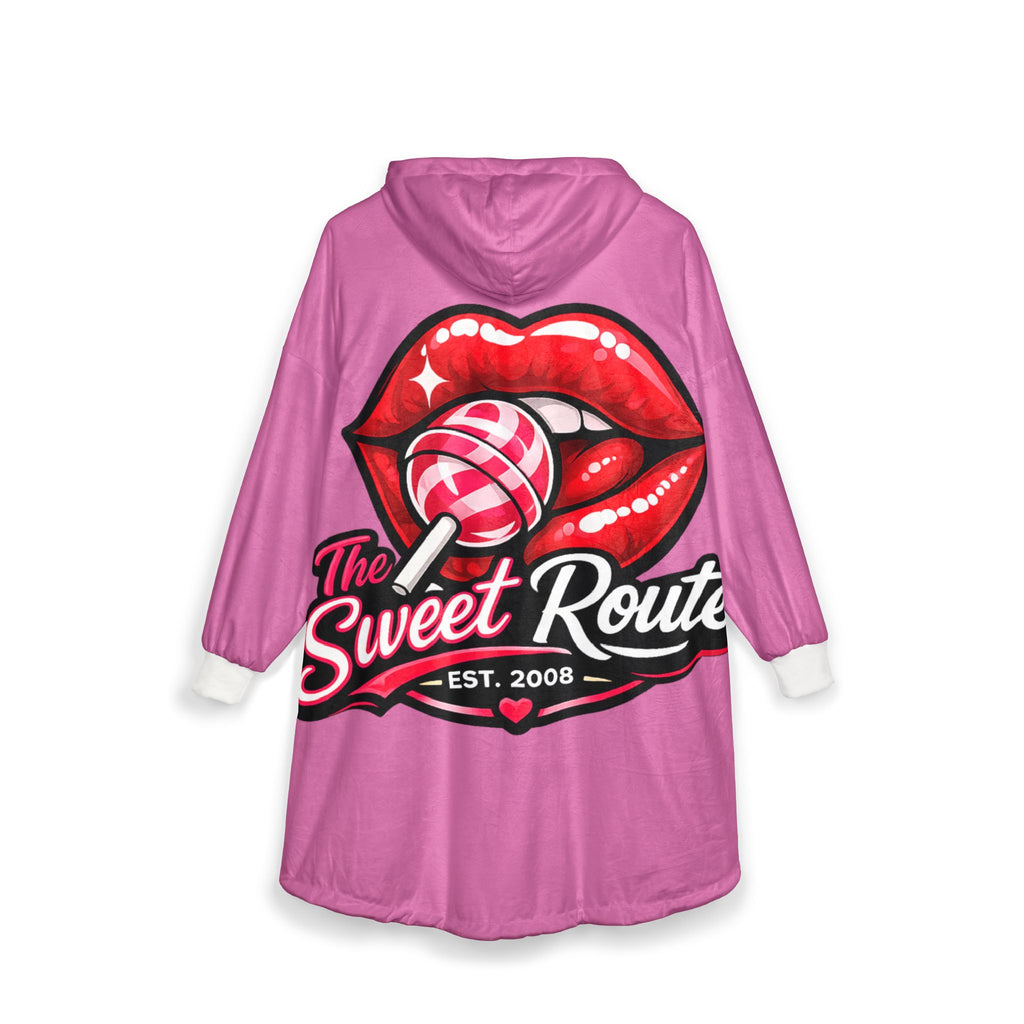 Sweet Rout logo Hooded Blanket
