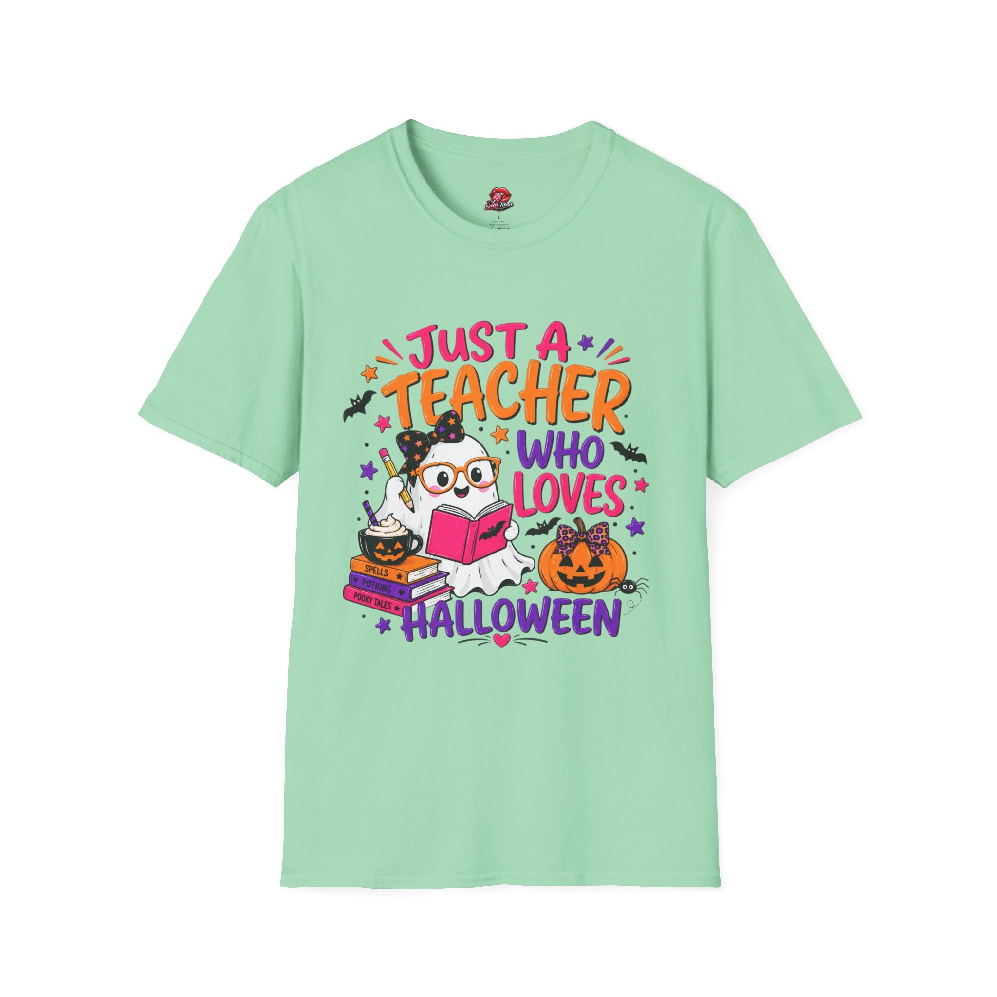 Just a Teacher Who Loves Halloween Tee
