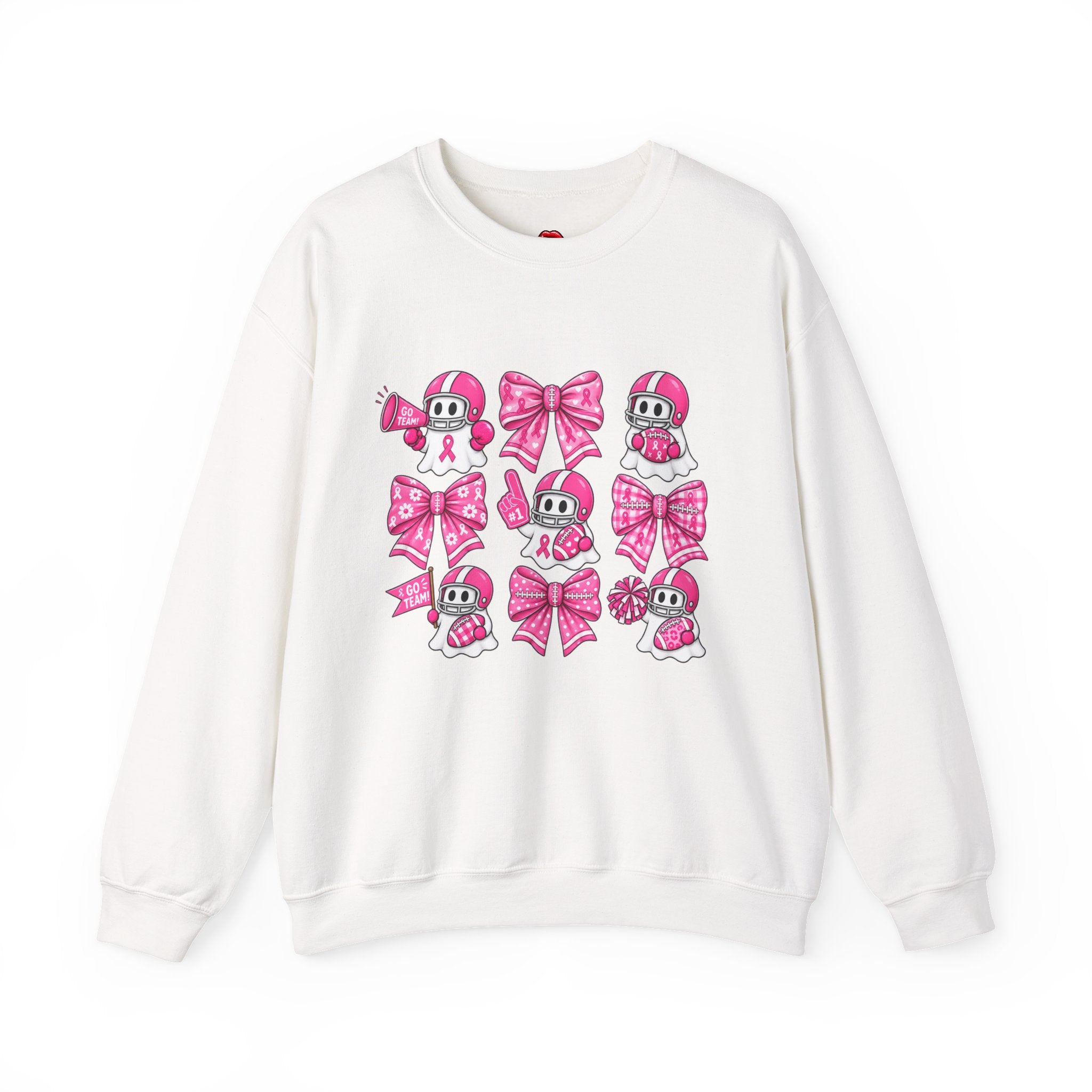 Breast Cancer Awareness Pink Ribbon Sweatshirt