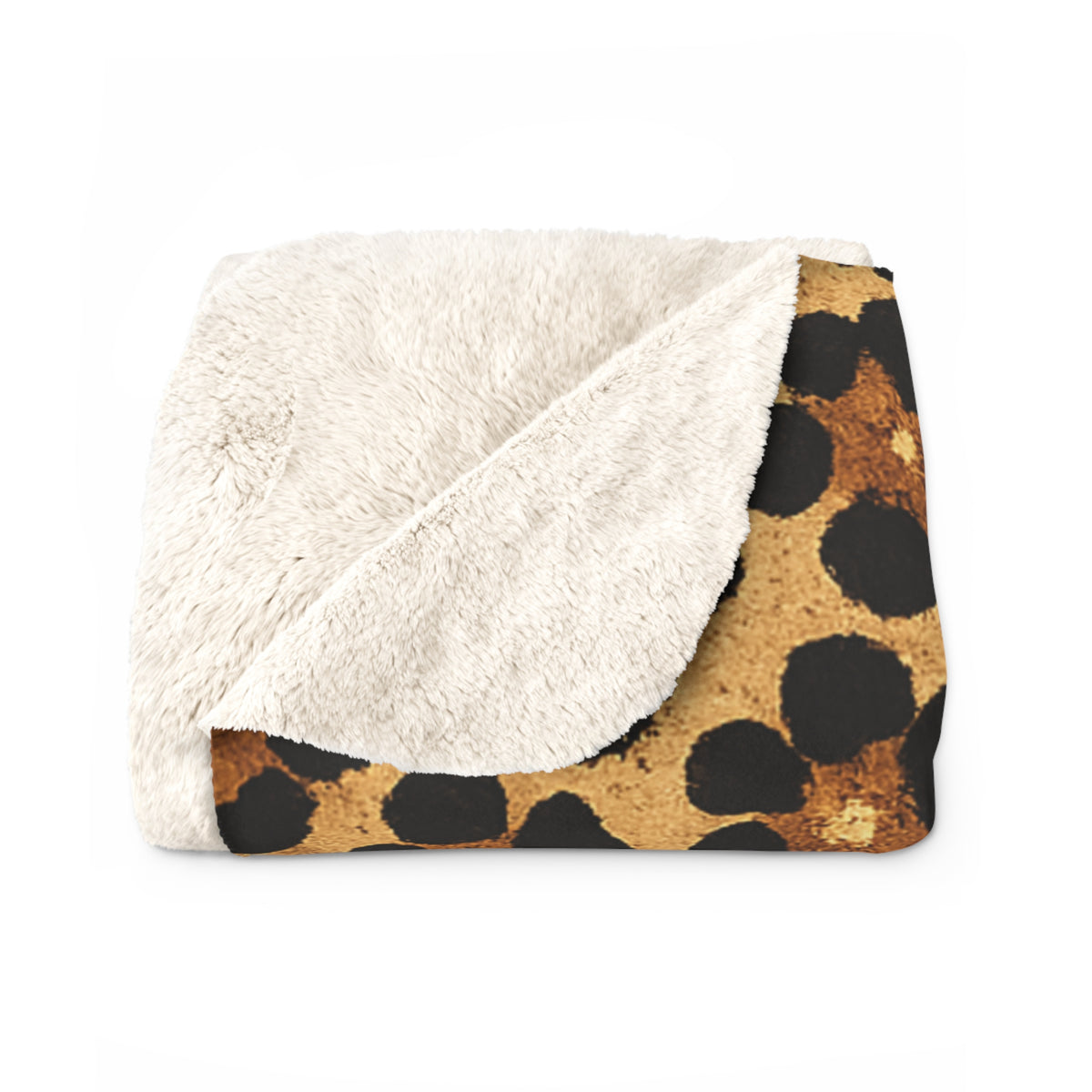 Senior 2027 Leopard Sherpa Fleece Blanket