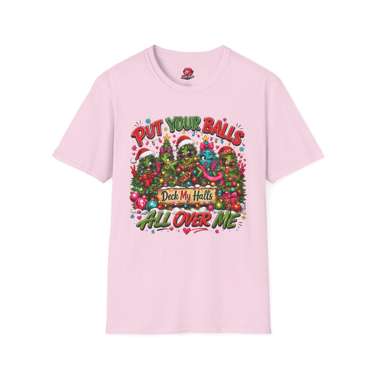 Put Your Balls Christmas Tree T-Shirt