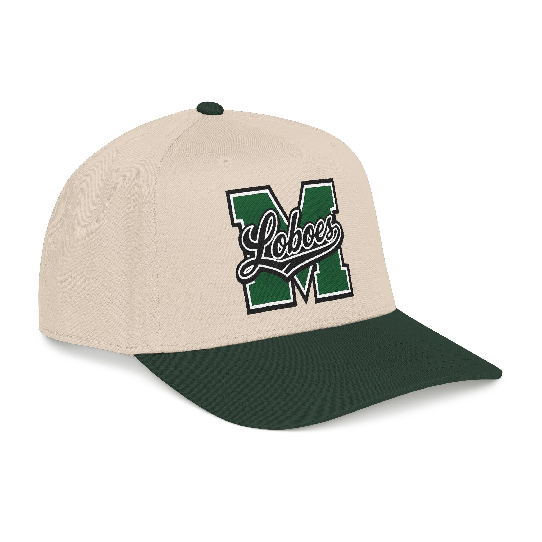 Green Varsity M Loboes Hat