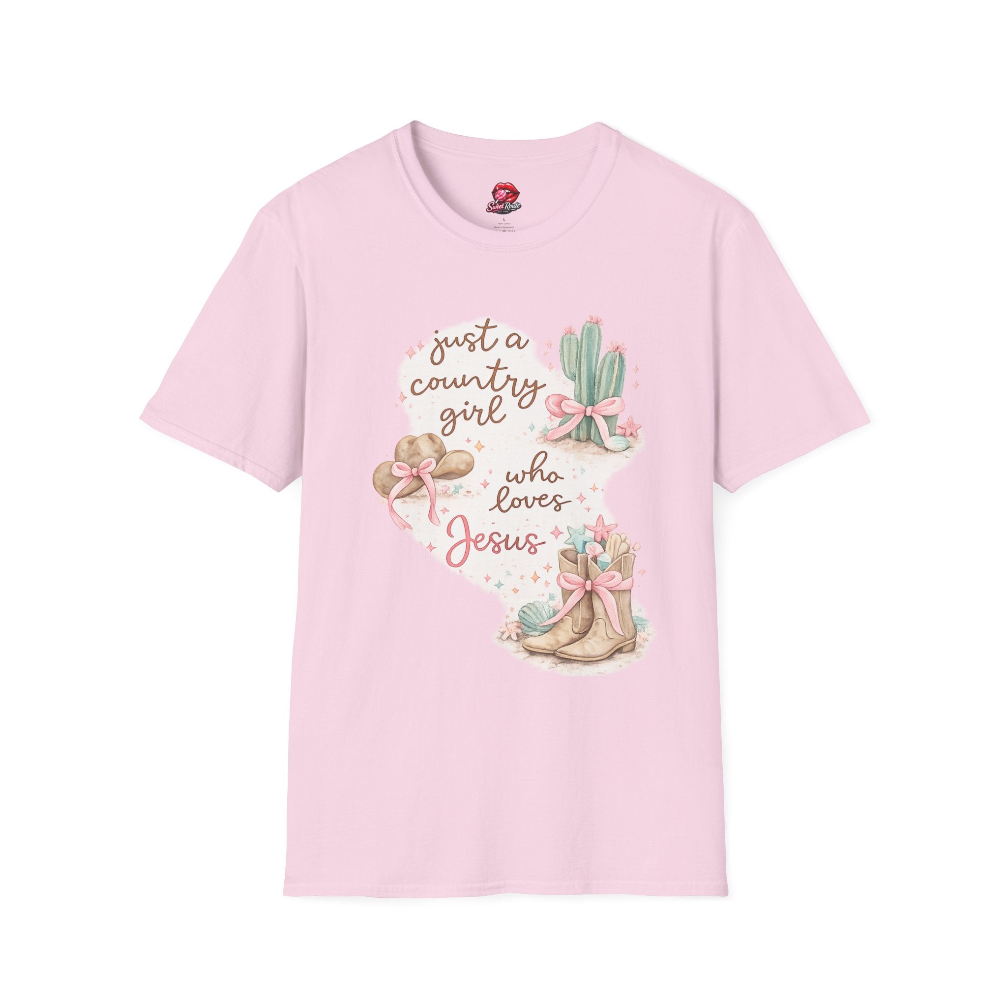 Just a Country Girl Who Loves Jesus T-Shirt