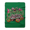 Monahans Loboes Basketball Sherpa Blanket