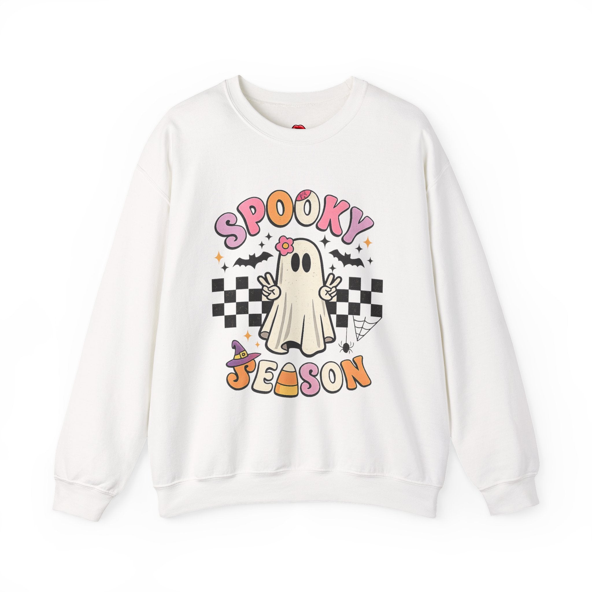 Spooky Season Ghost Crewneck Sweatshirt
