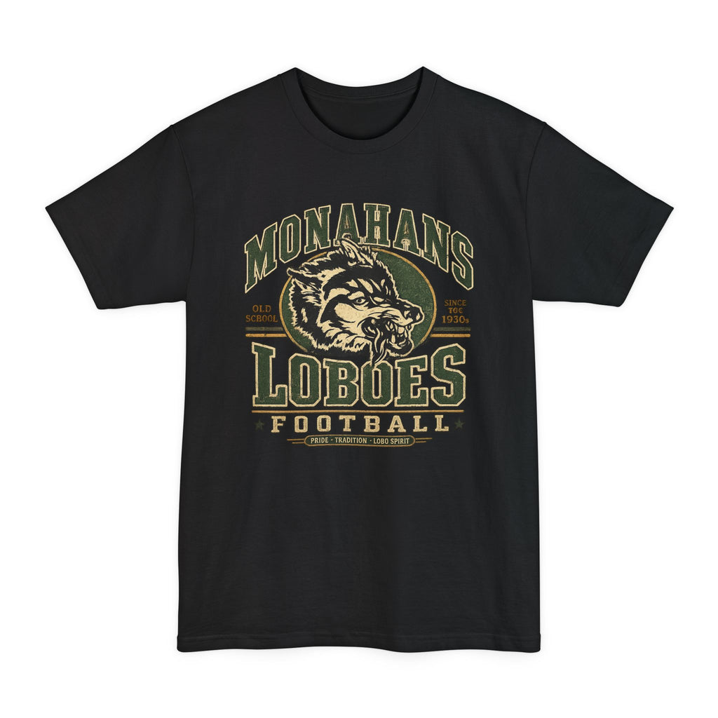 Monahans Loboes Football  Tall T-Shirt