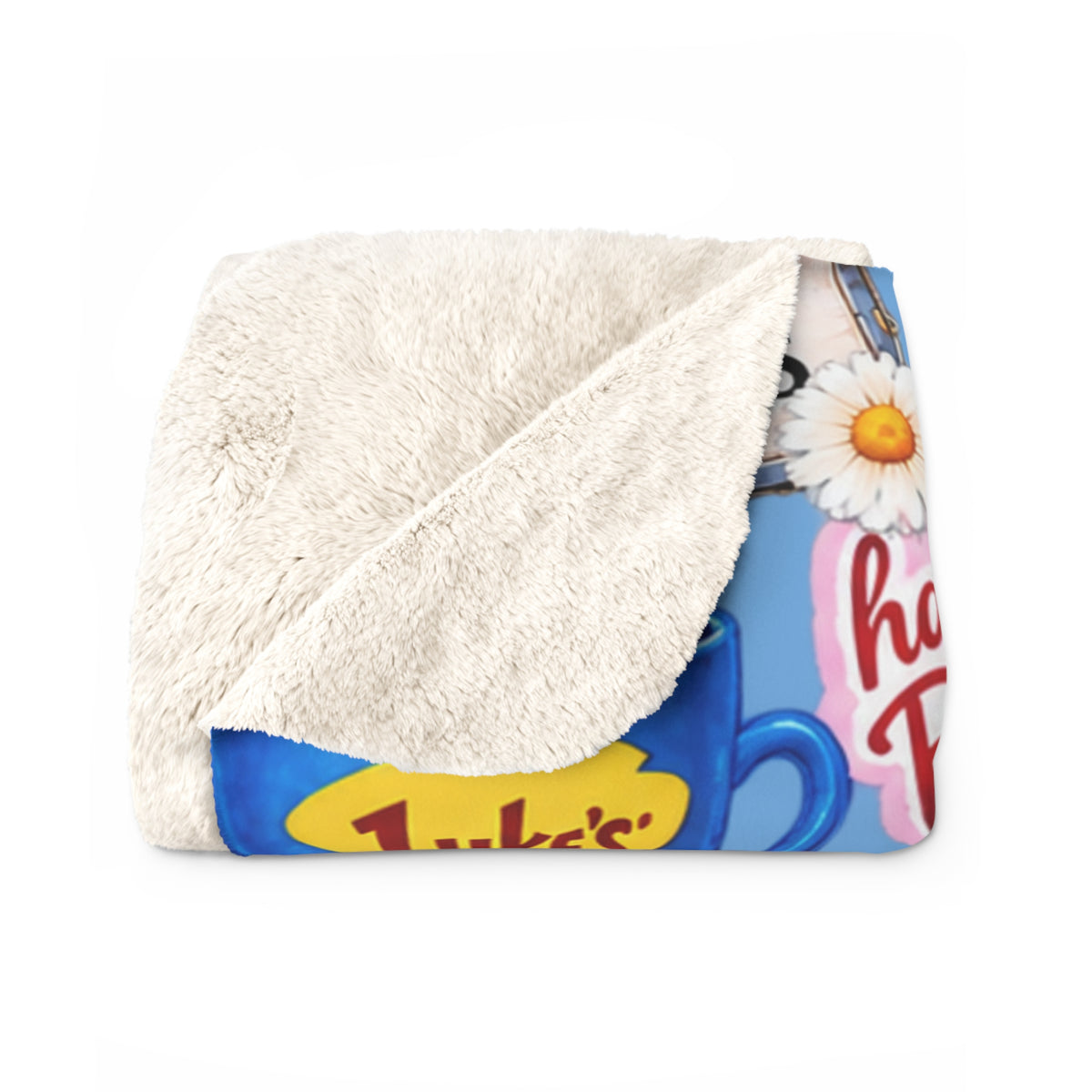 Gilmore Collage Sherpa Blanket