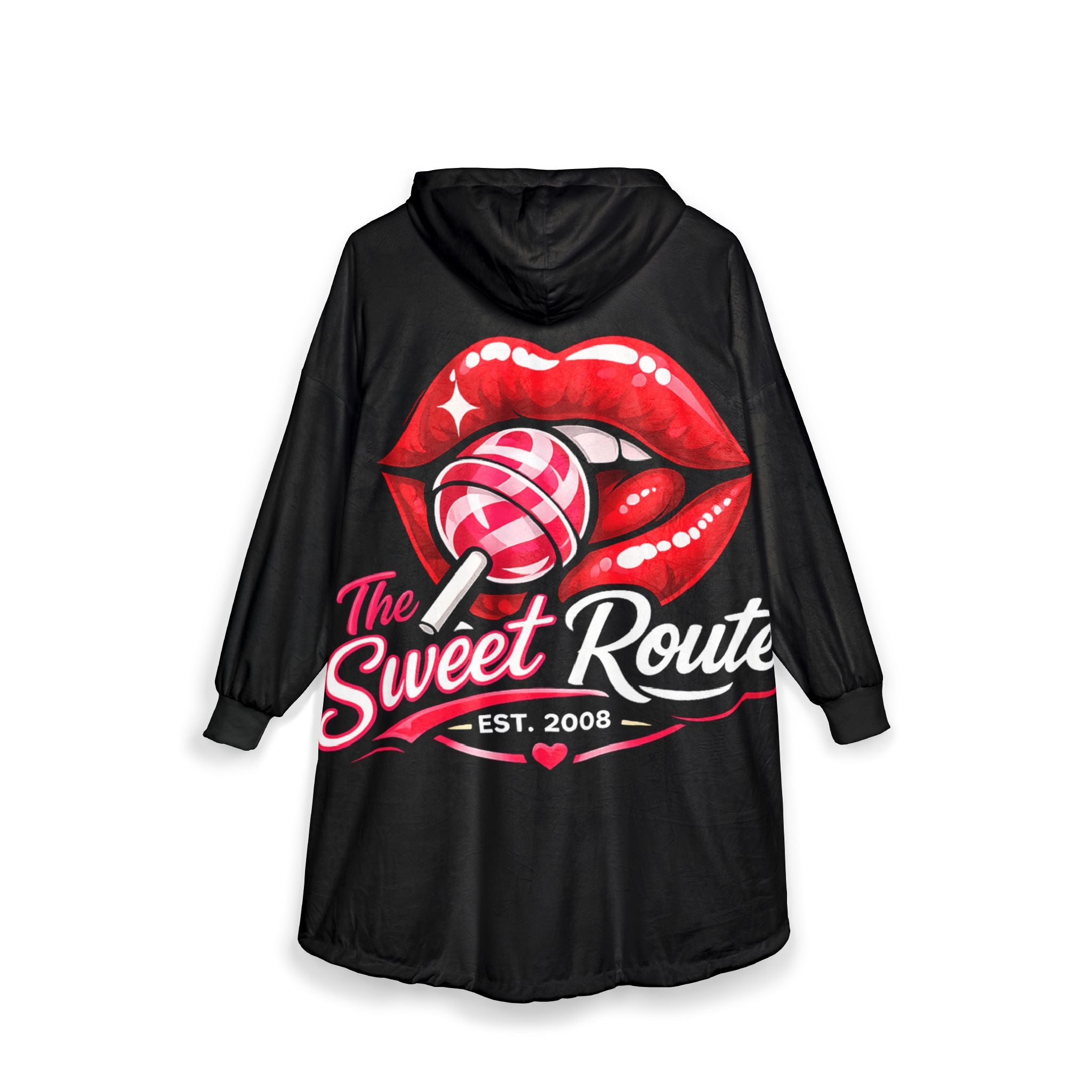 Sweet Route Logo Hooded Blanket