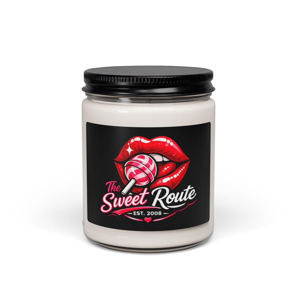 Sweet Route Logo Scented Soy Candle, 9oz