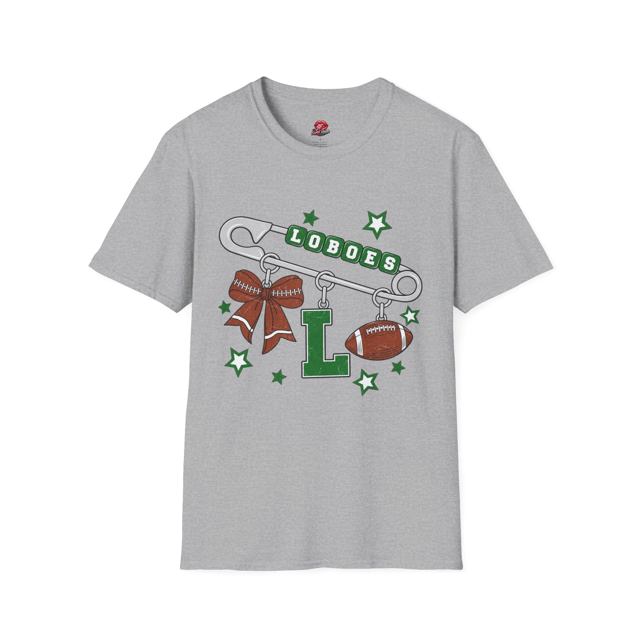 Loboes Football Charm T-Shirt
