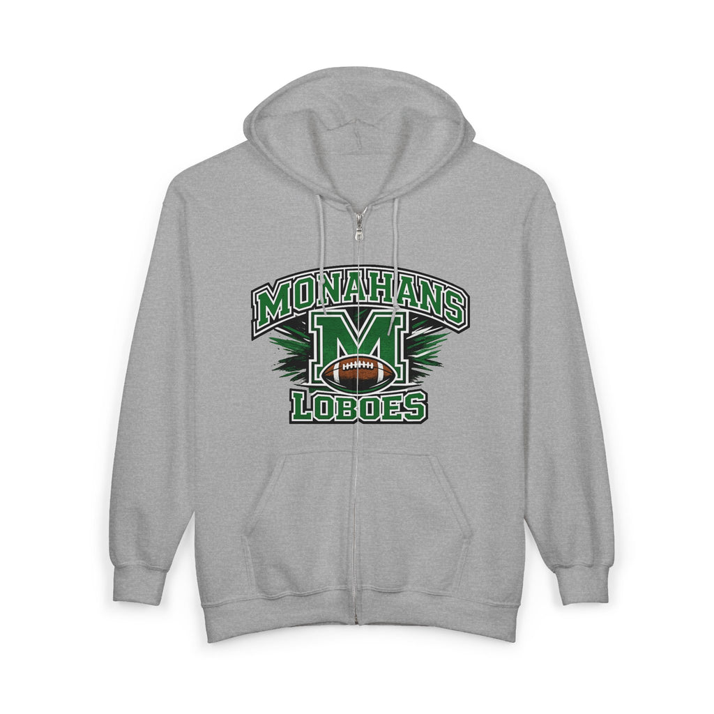 Monahans Loboes Full‑Zip Hoodie