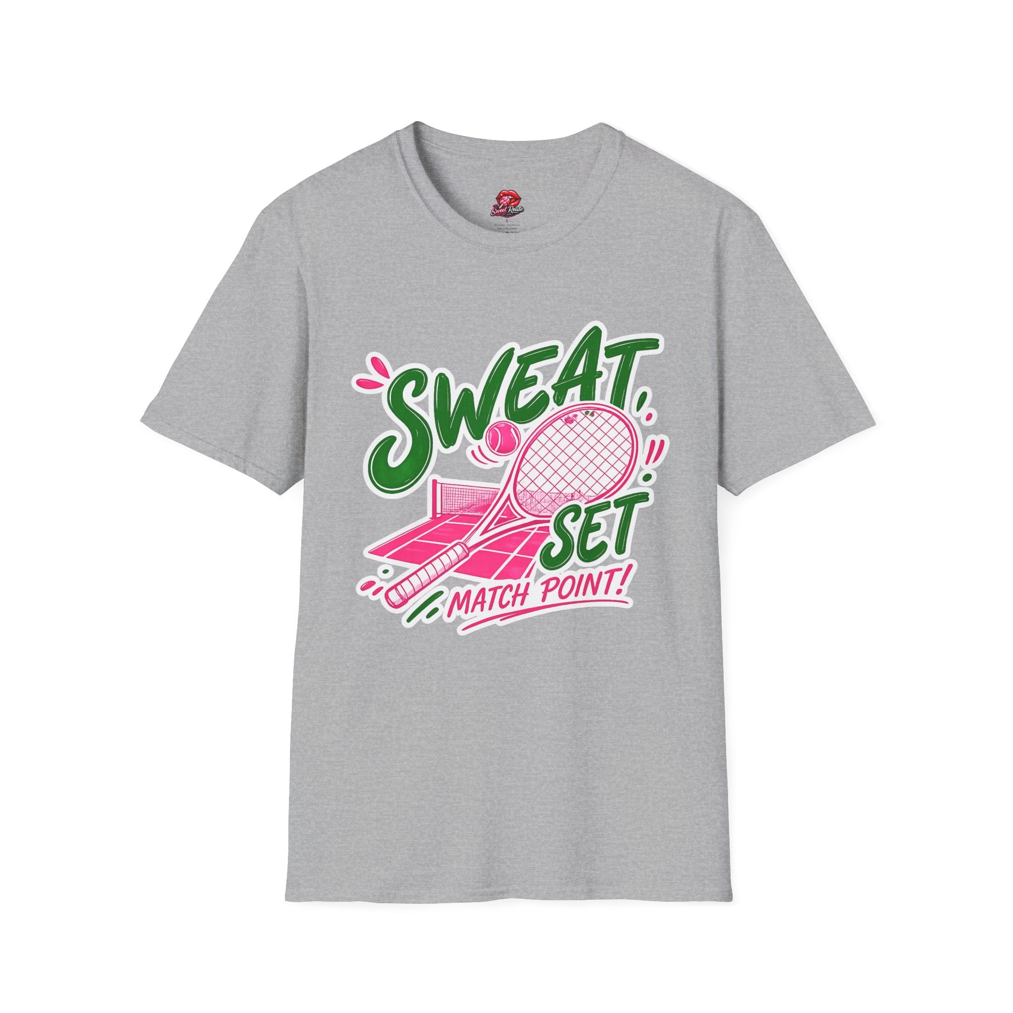 Sweat, Set, Match Point! Tennis Tee