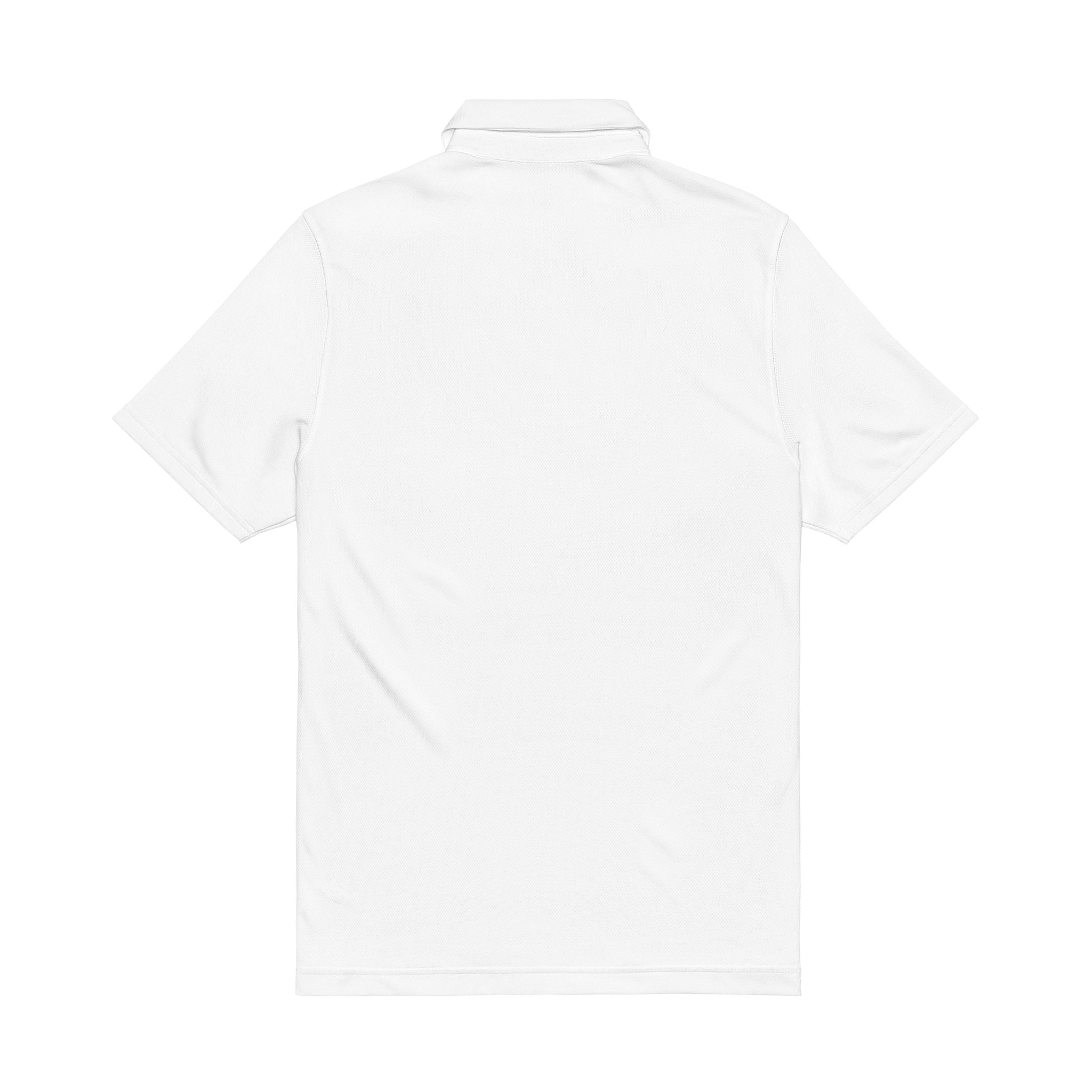 Men's Embroidered Green 'M' Logo Polo