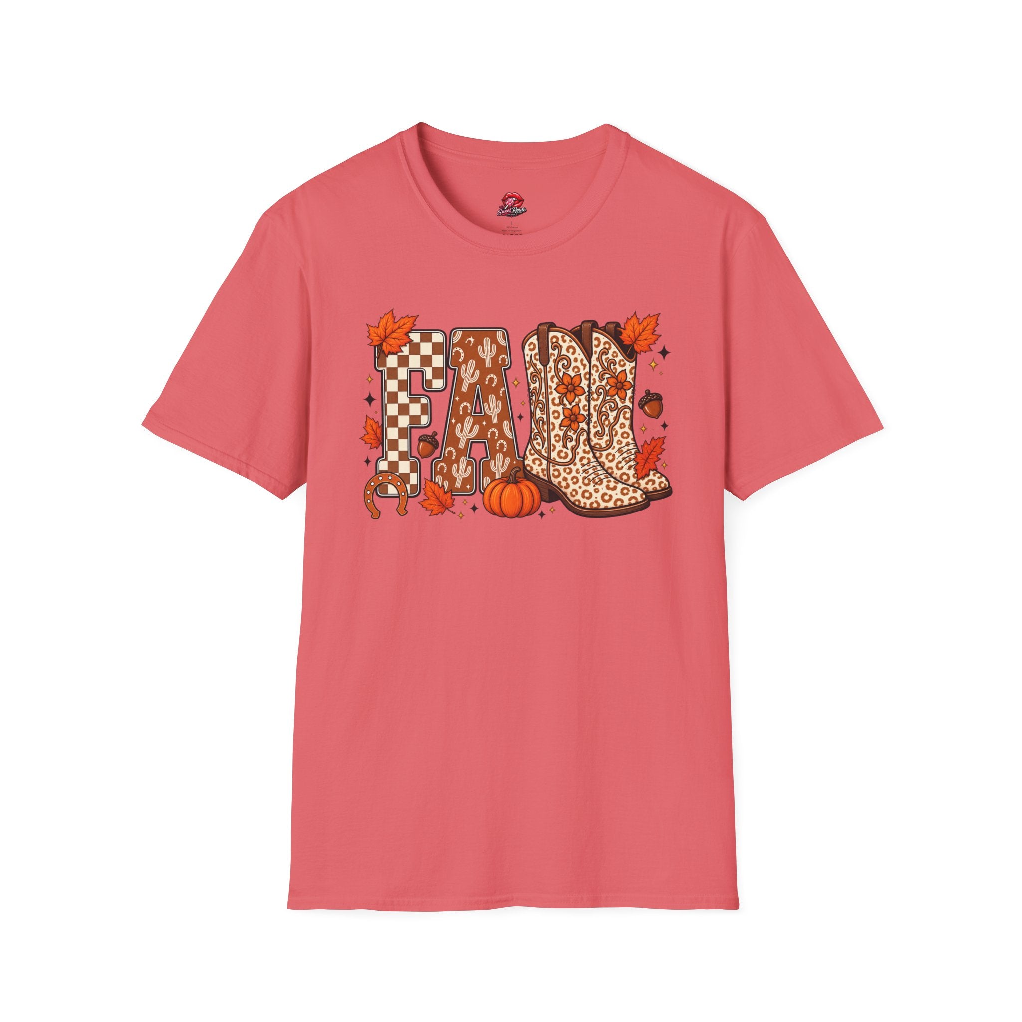 Pumpkin, Boots Fall Tee