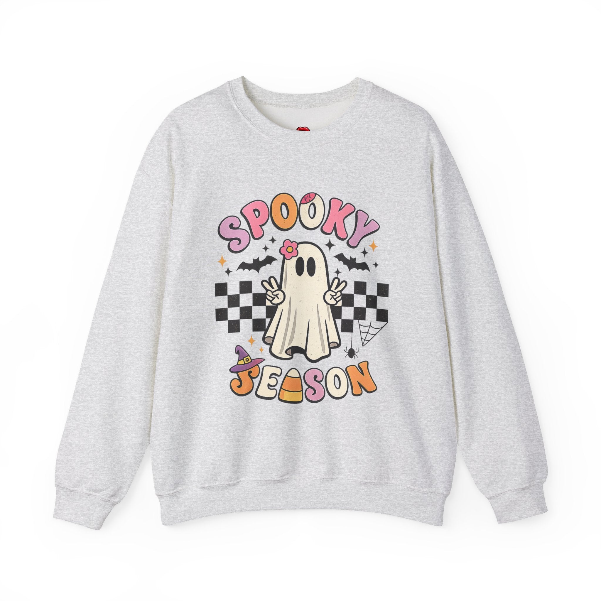 Spooky Season Ghost Crewneck Sweatshirt
