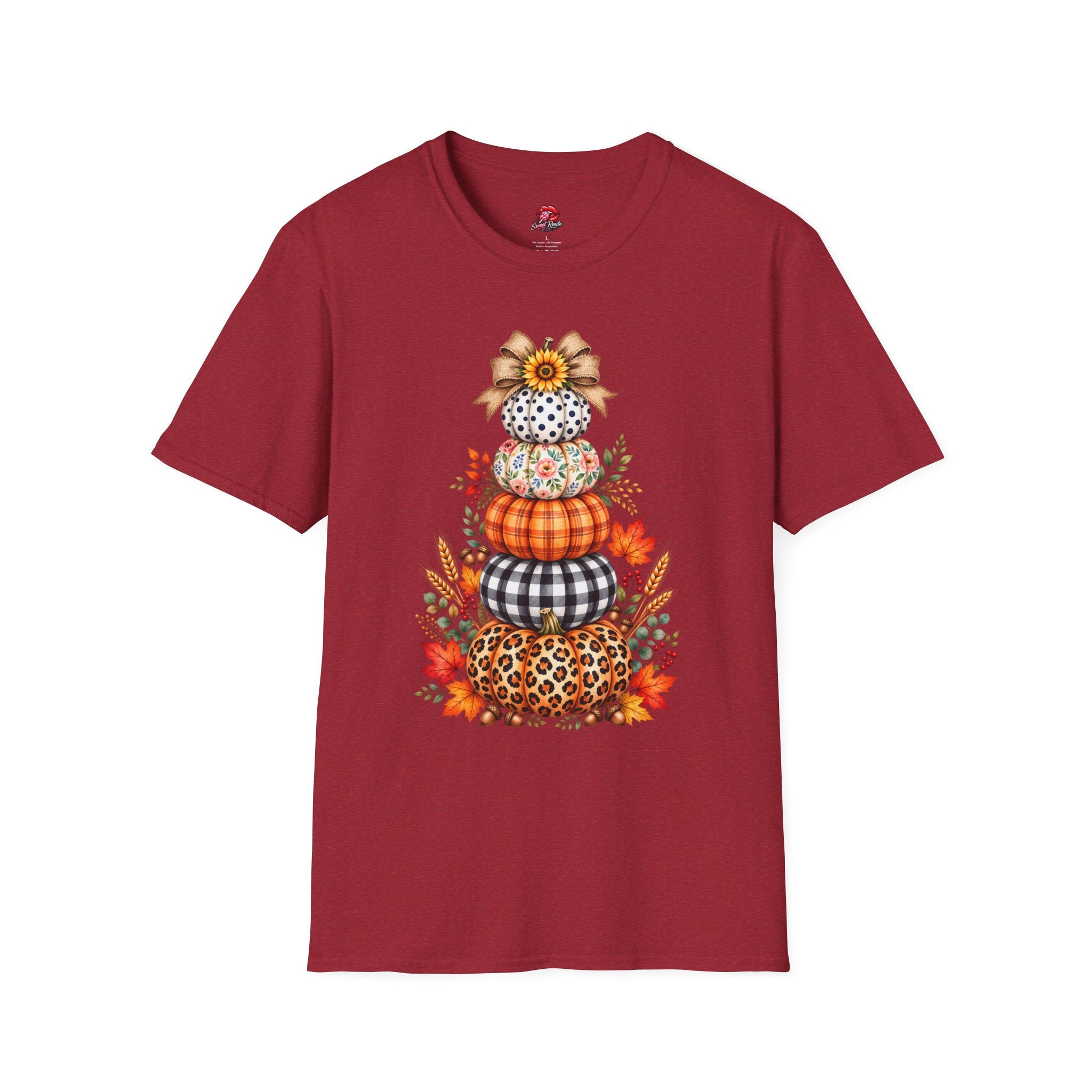 Fall Pumpkin Stack T-Shirt
