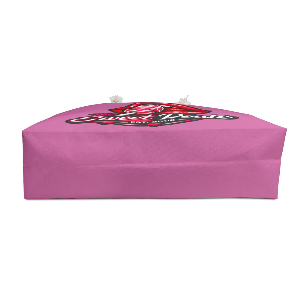 Sweet Route Logo Pink Weekender Bag