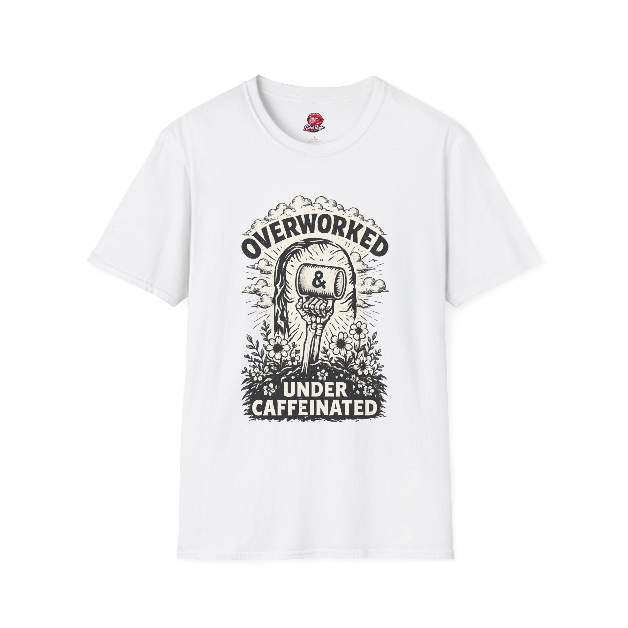 Overworked & Under Caffeinated T-Shirt