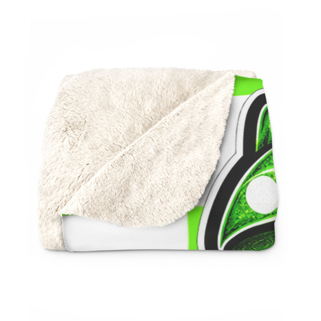 Crane County Coyotes Sherpa Fleece Blanket