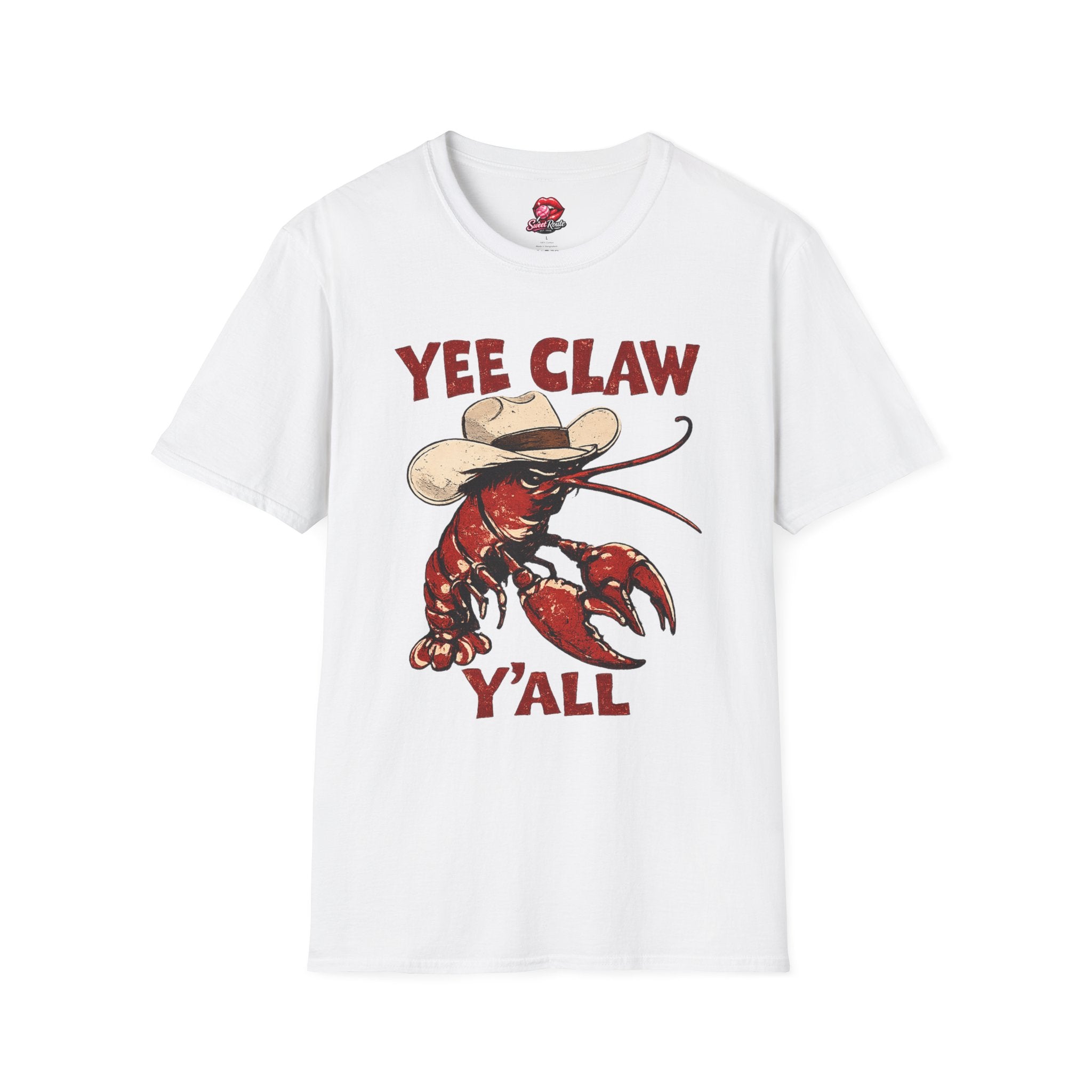Yee Claw Crawfish Cowboy T-Shirt