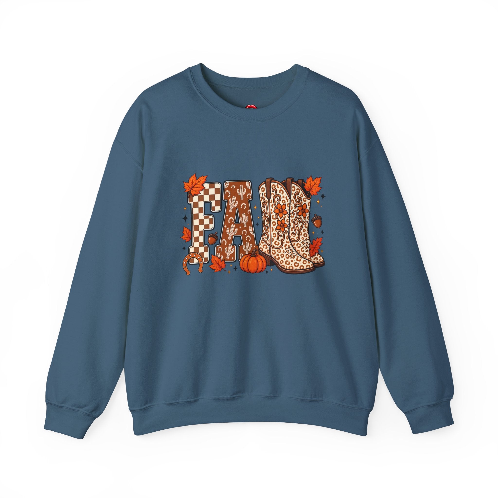 Fall Cowgirl Crewneck Sweatshirt