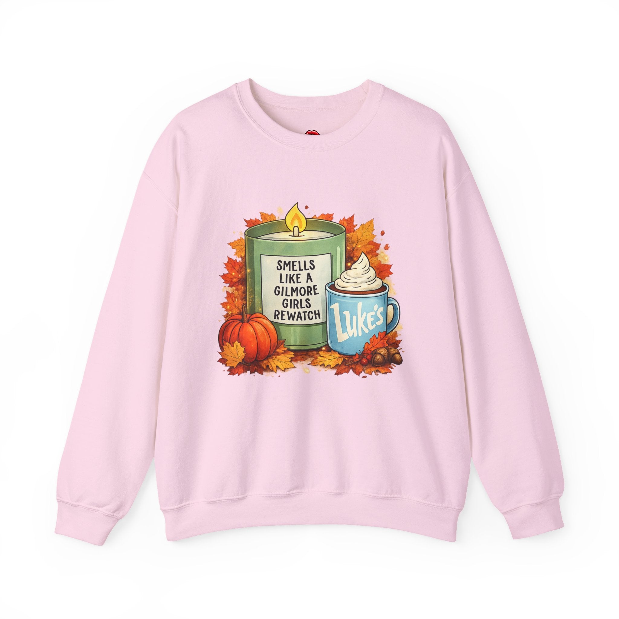 Smells Like  Fall Candle & Luke's Coffee Sweatshirt