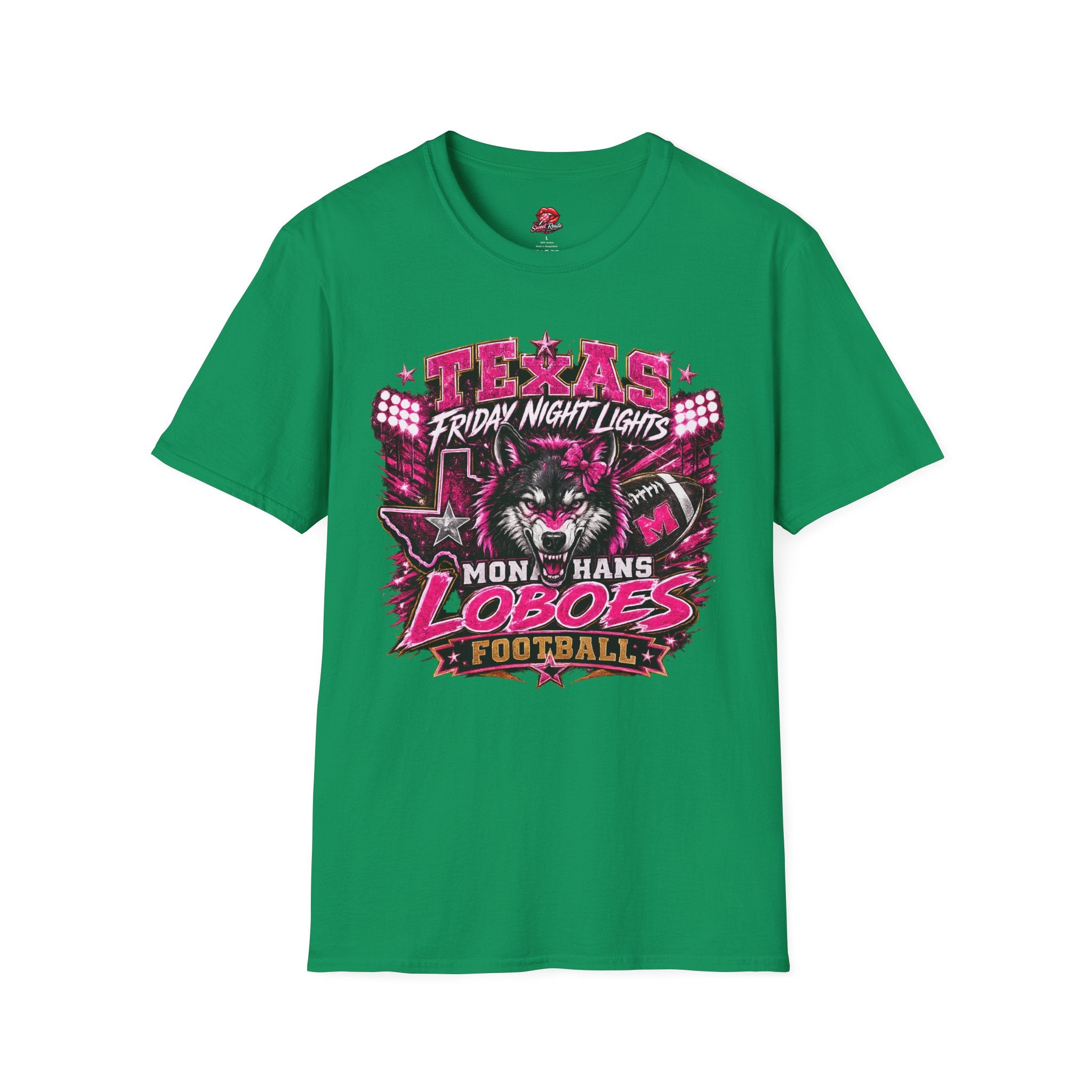Texas Friday Night Lights Loboes Football T-Shirt