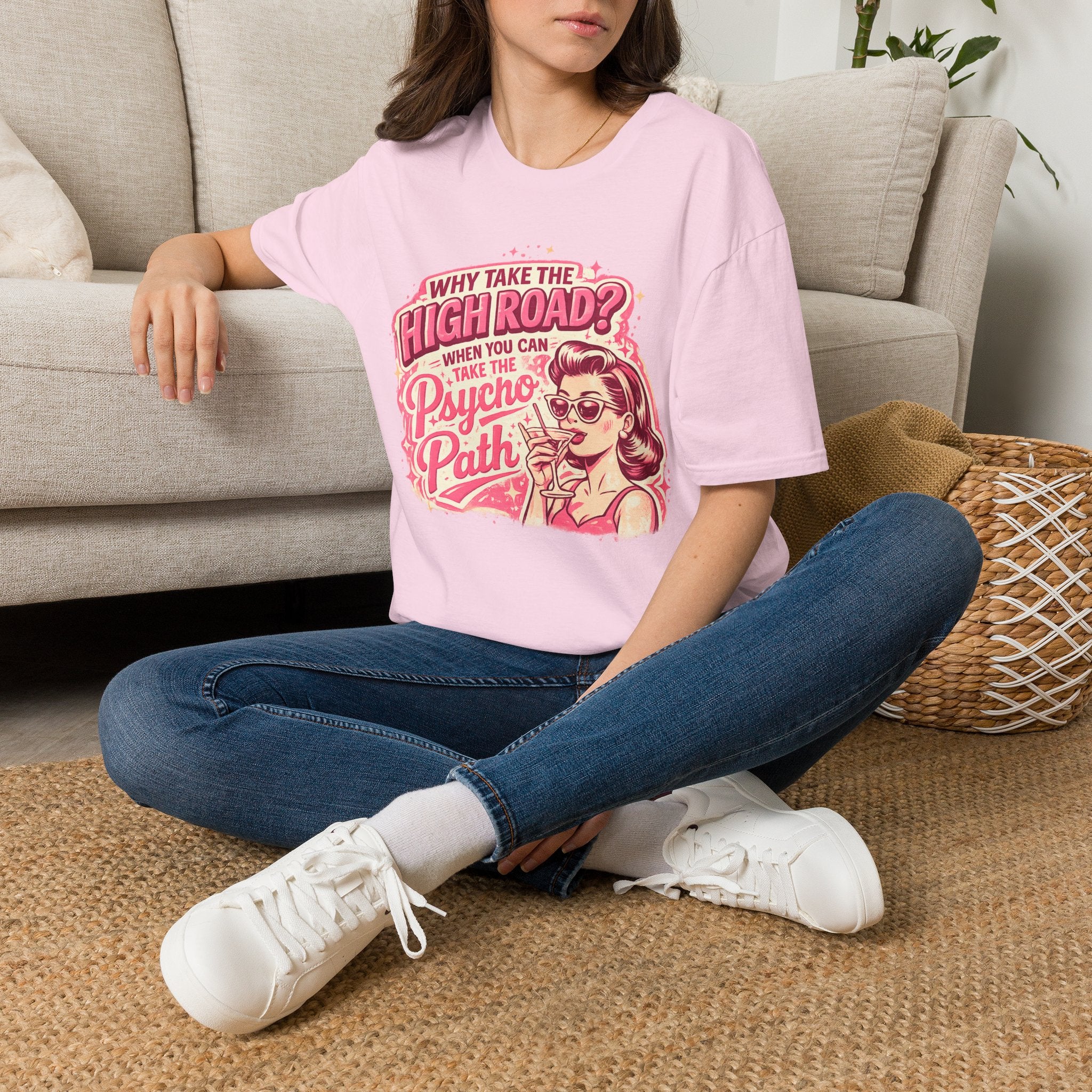 Why Take the High Road Tee