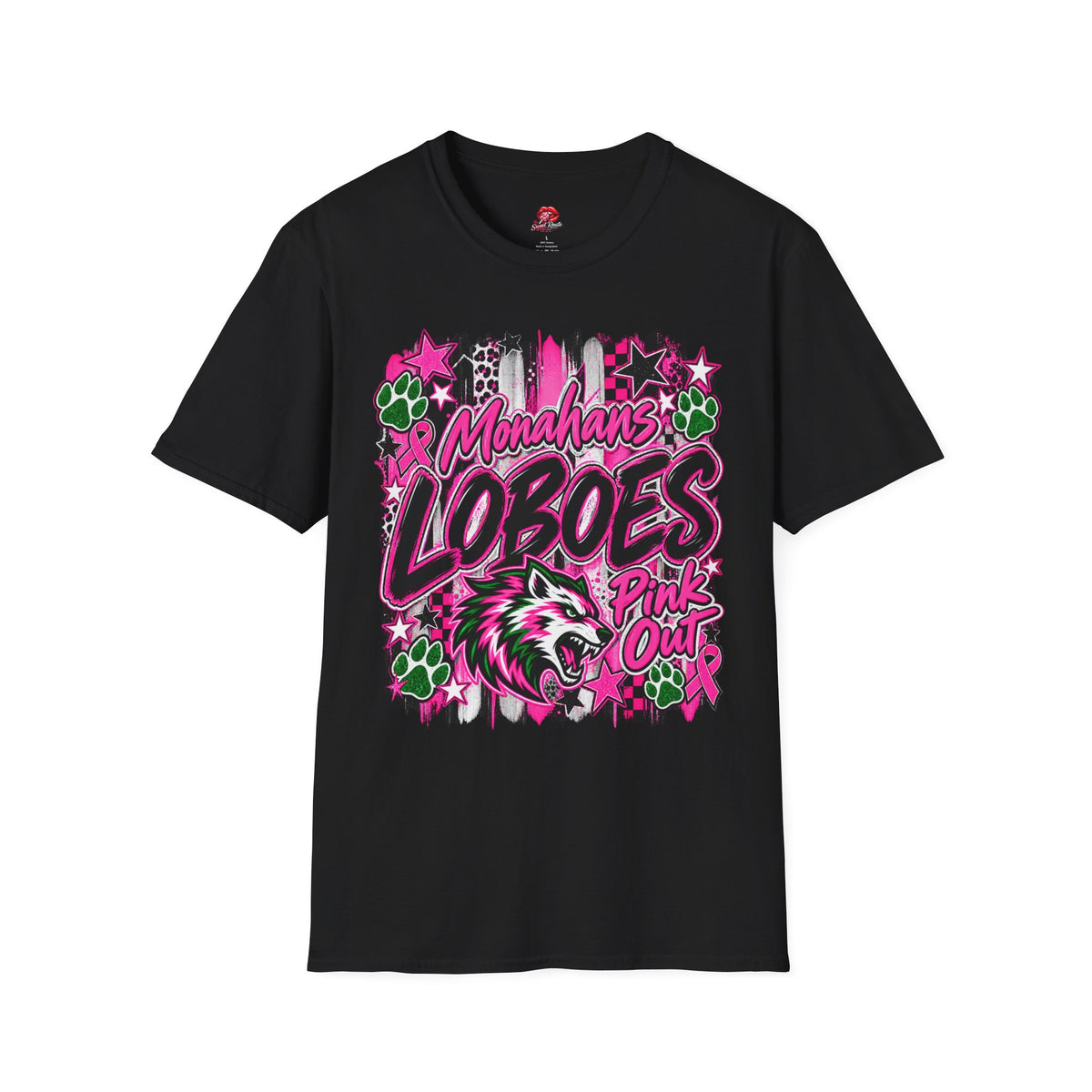 Monahans Loboes Pink Out T-Shirt