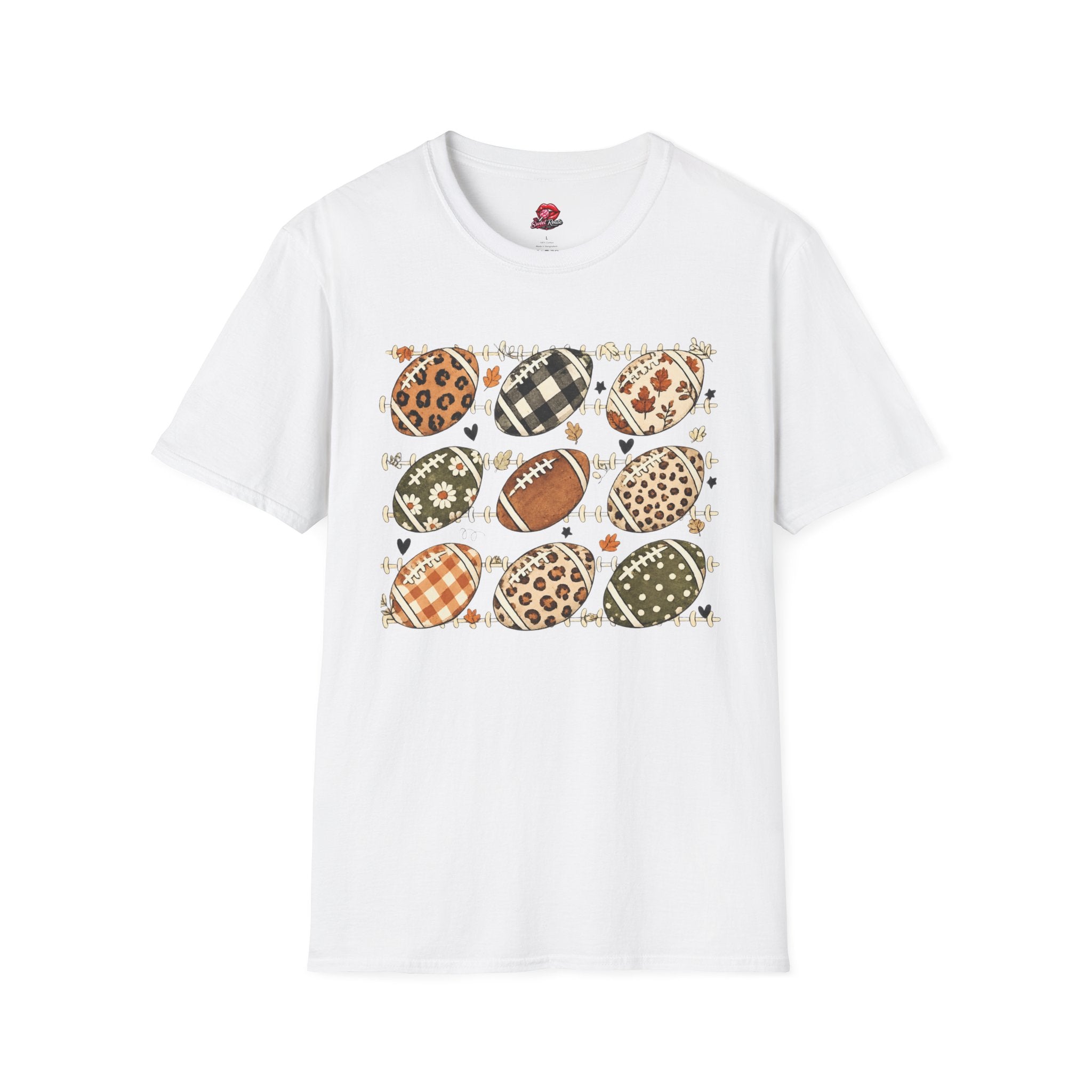 Football Patchwork T‑Shirt