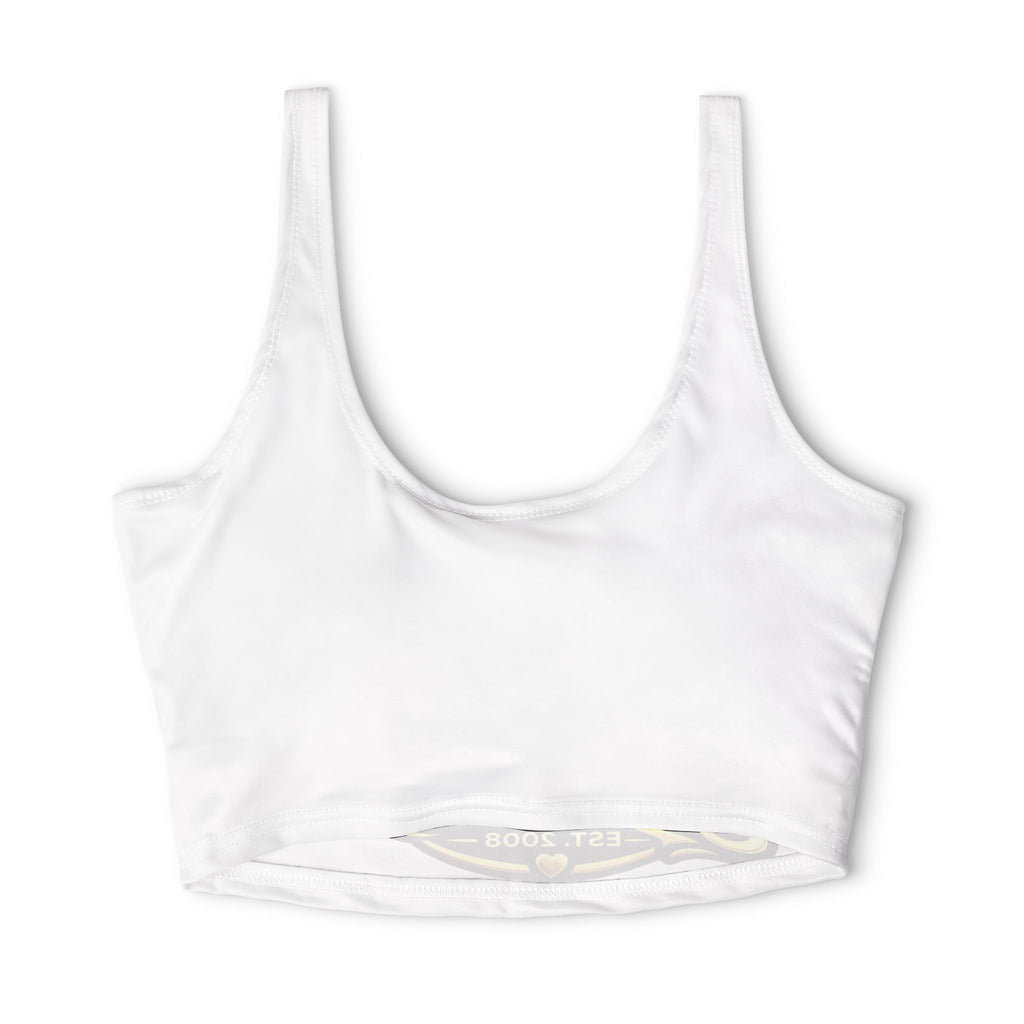 The Sweet Route Gold Logo Sports Bra