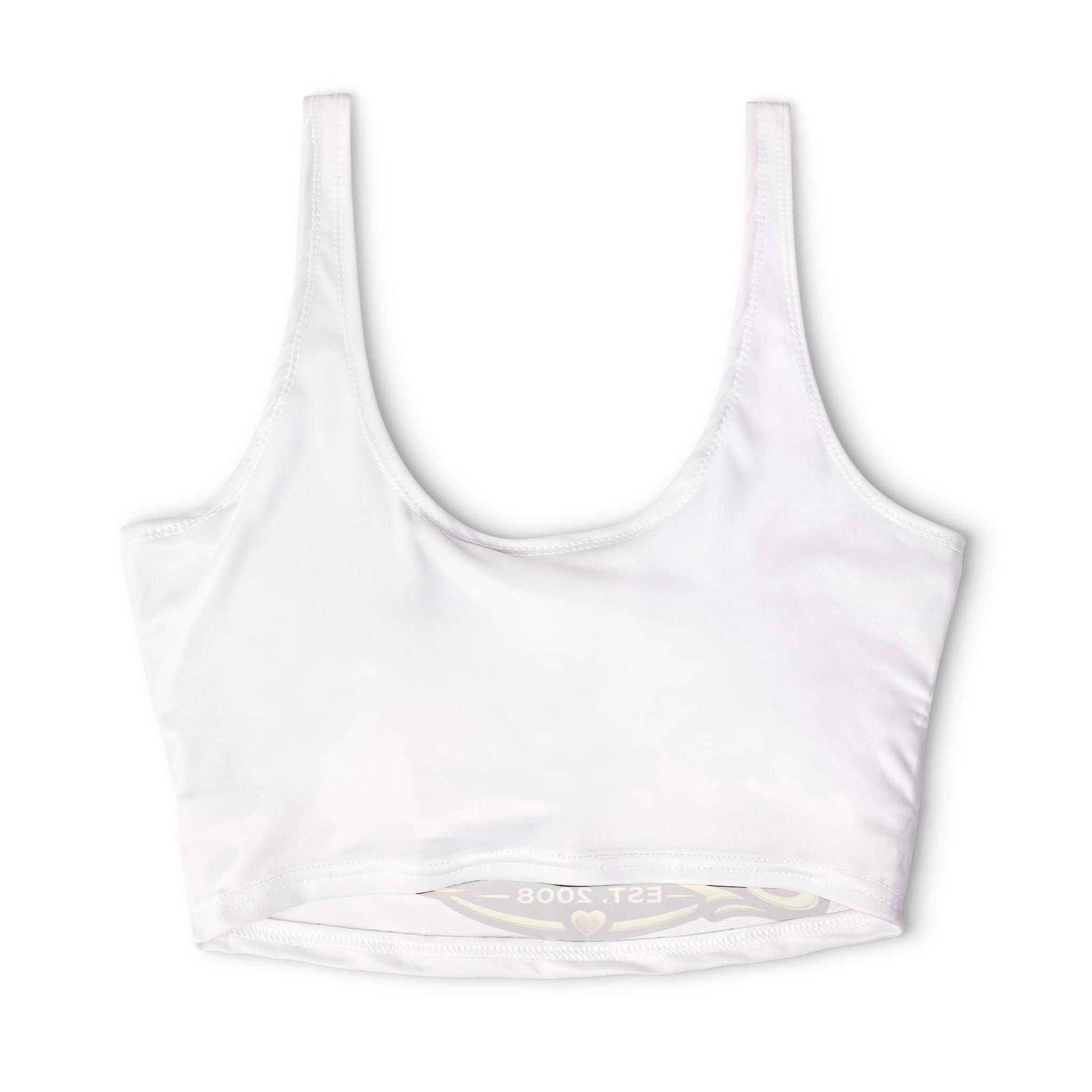 The Sweet Route Gold Logo Sports Bra