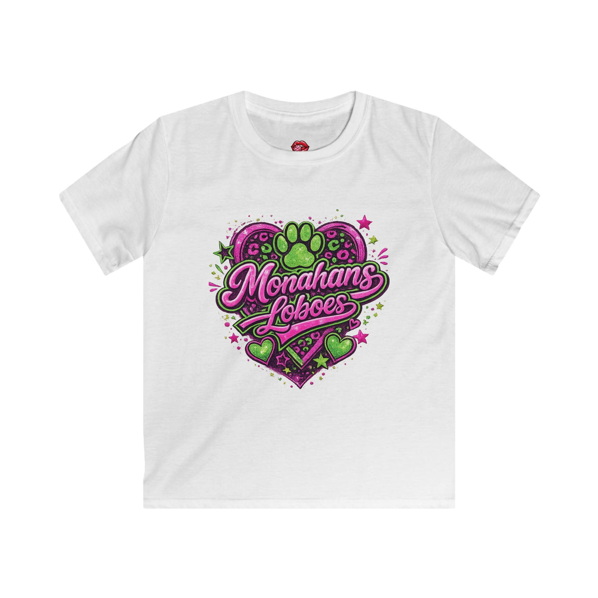 Monahans Loboes Heart Paw Design (Youth)