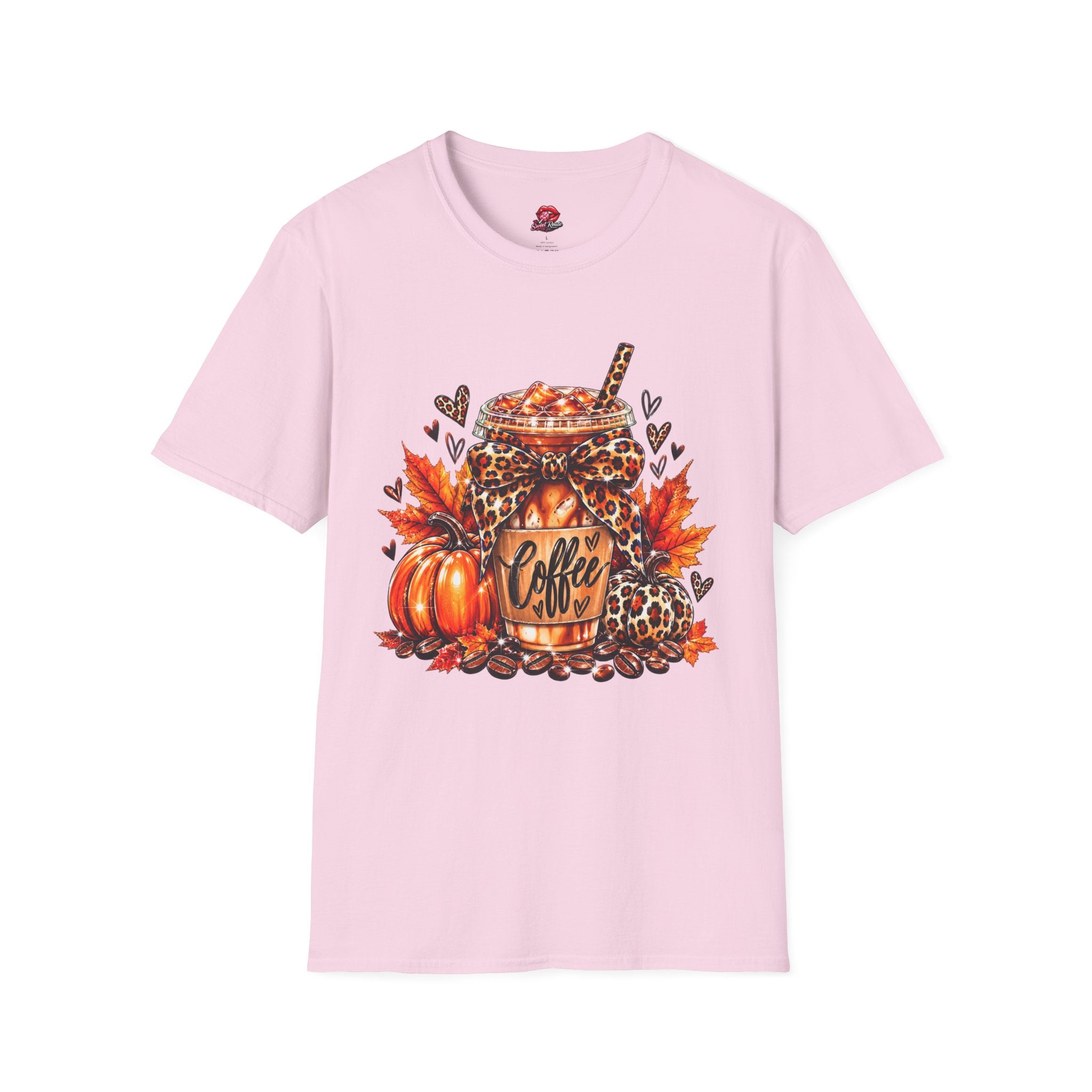 Fall Pumpkin Spice Latte Autumn Tee