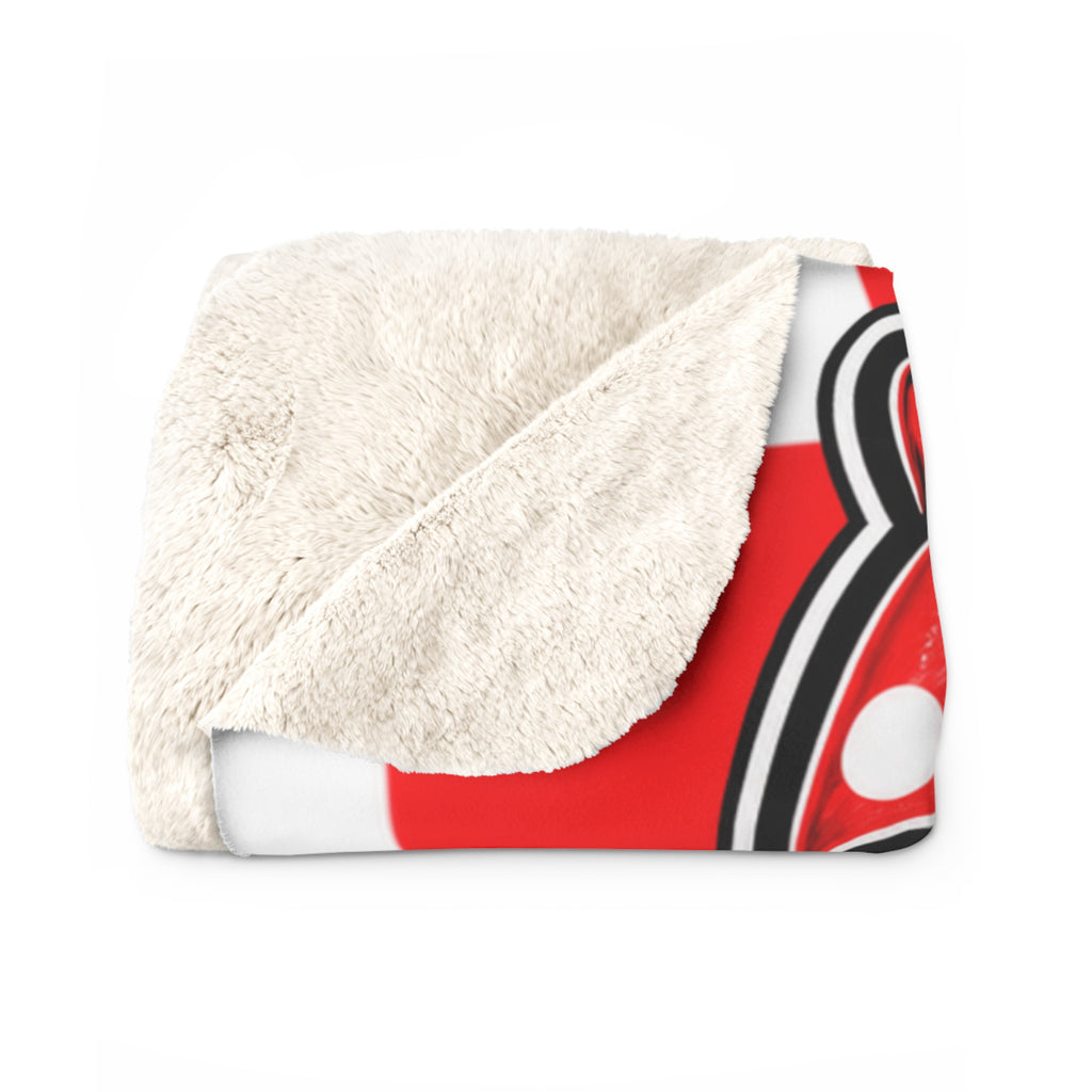 Grandfalls Royalty Cowboys Fleece Sherpa Blanket