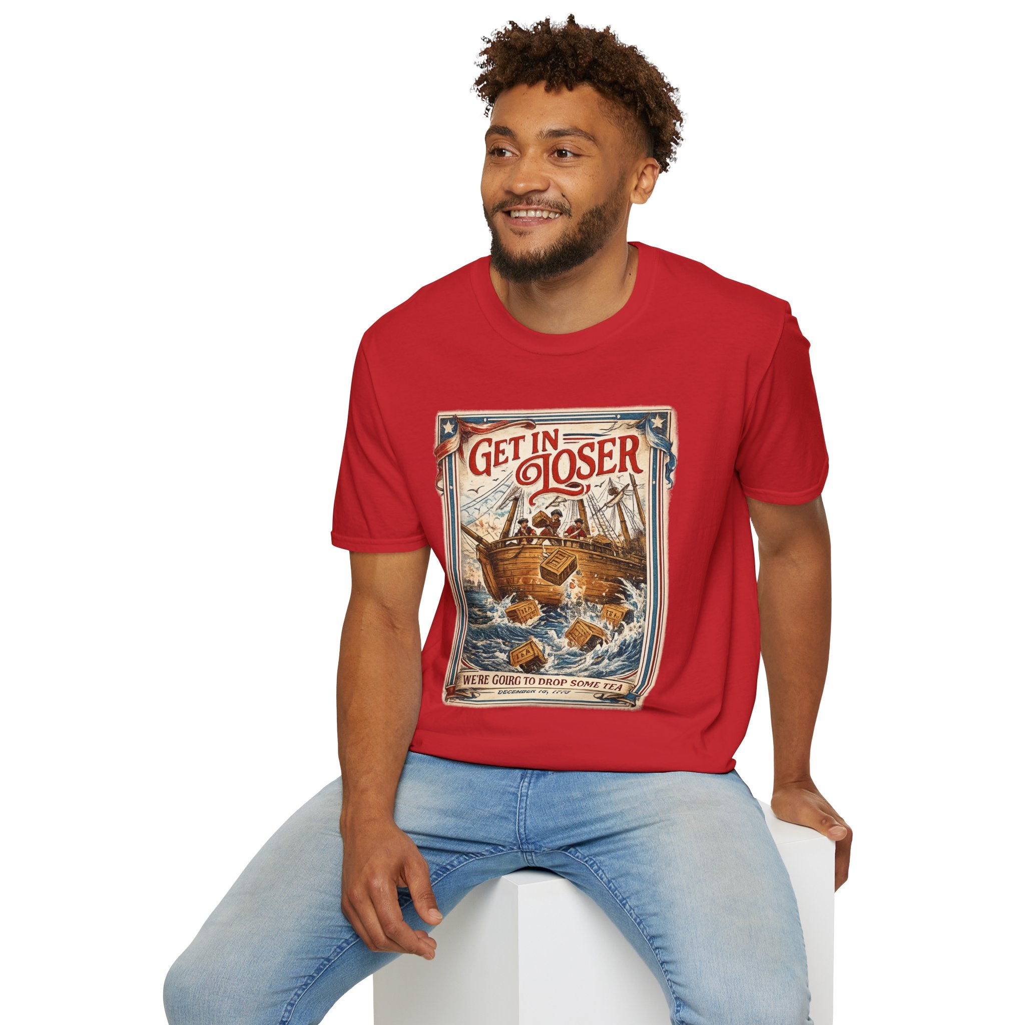 Get In Loser Vintage Sailboat T-Shirt