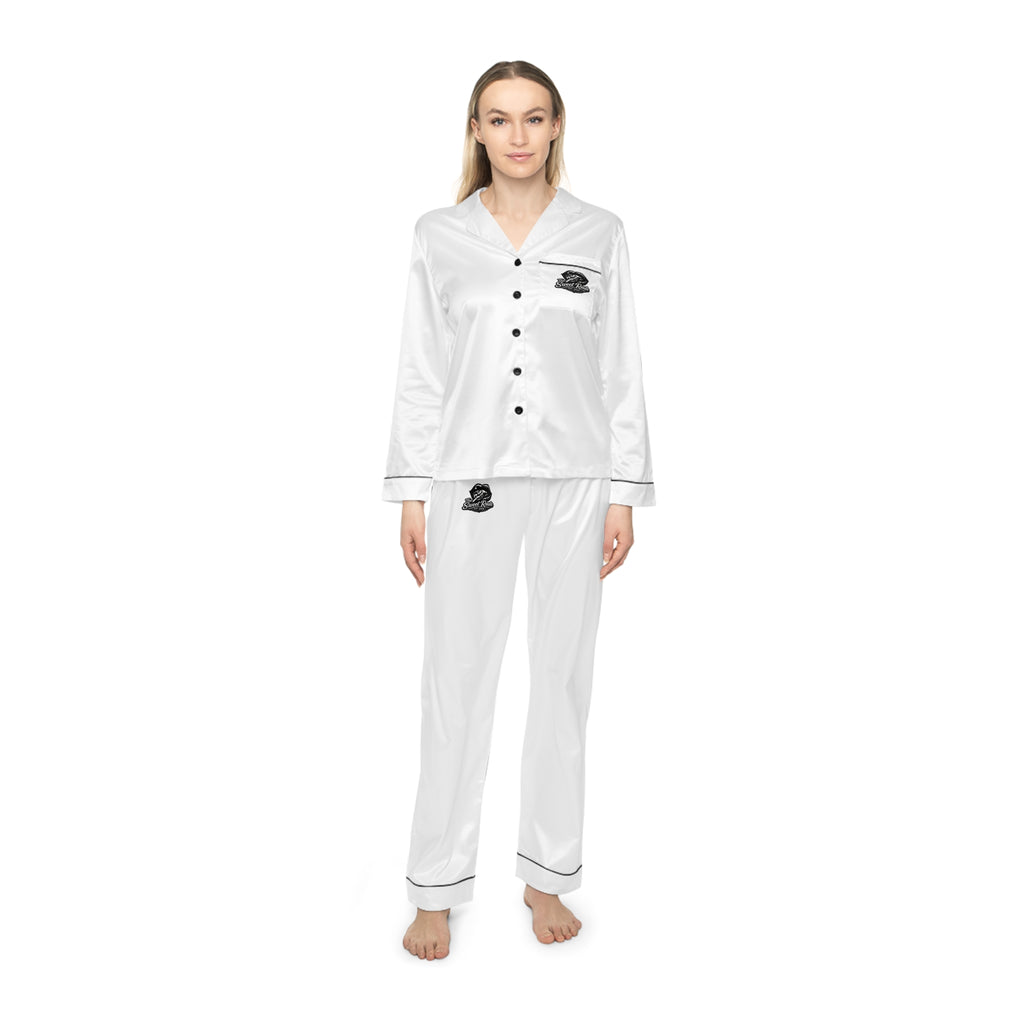 Women's Sweet Route Satin Pajamas