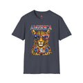 Patriotic Leopard with USA Sunglasses T-Shirt