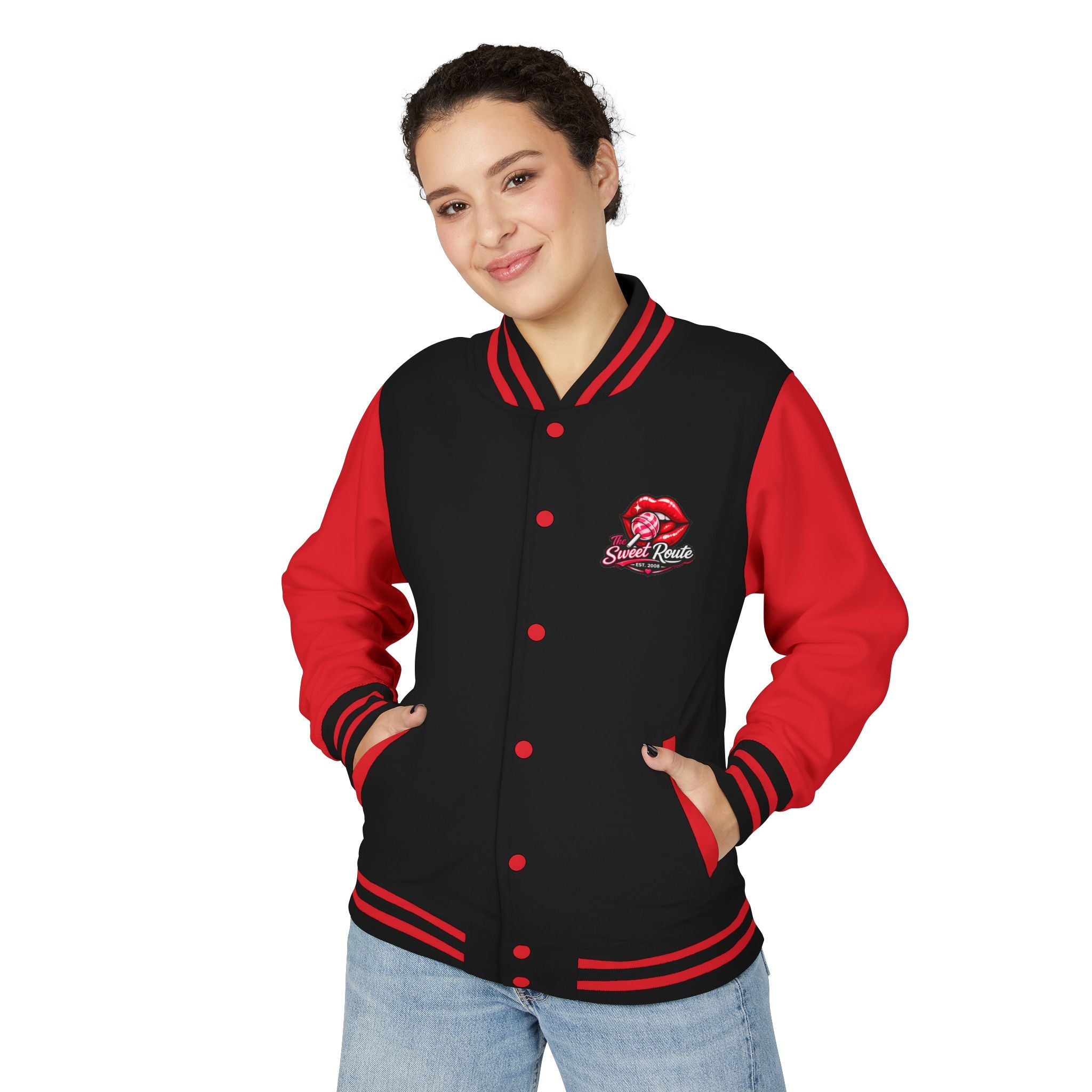 Sweet Route logo Letterman Jacket