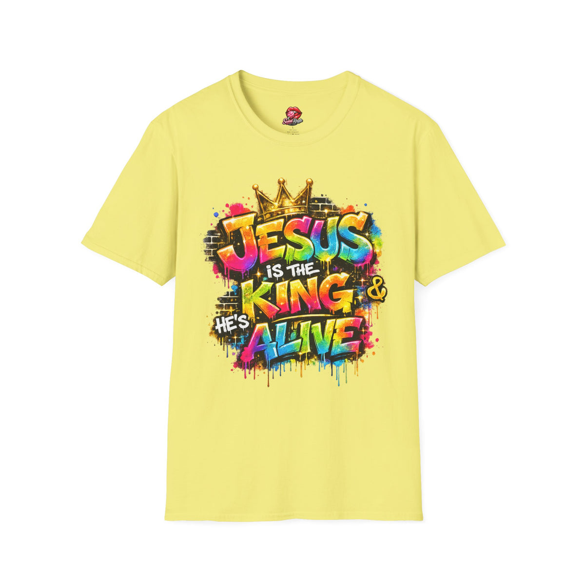Jesus Is The King graffiti T-Shirt