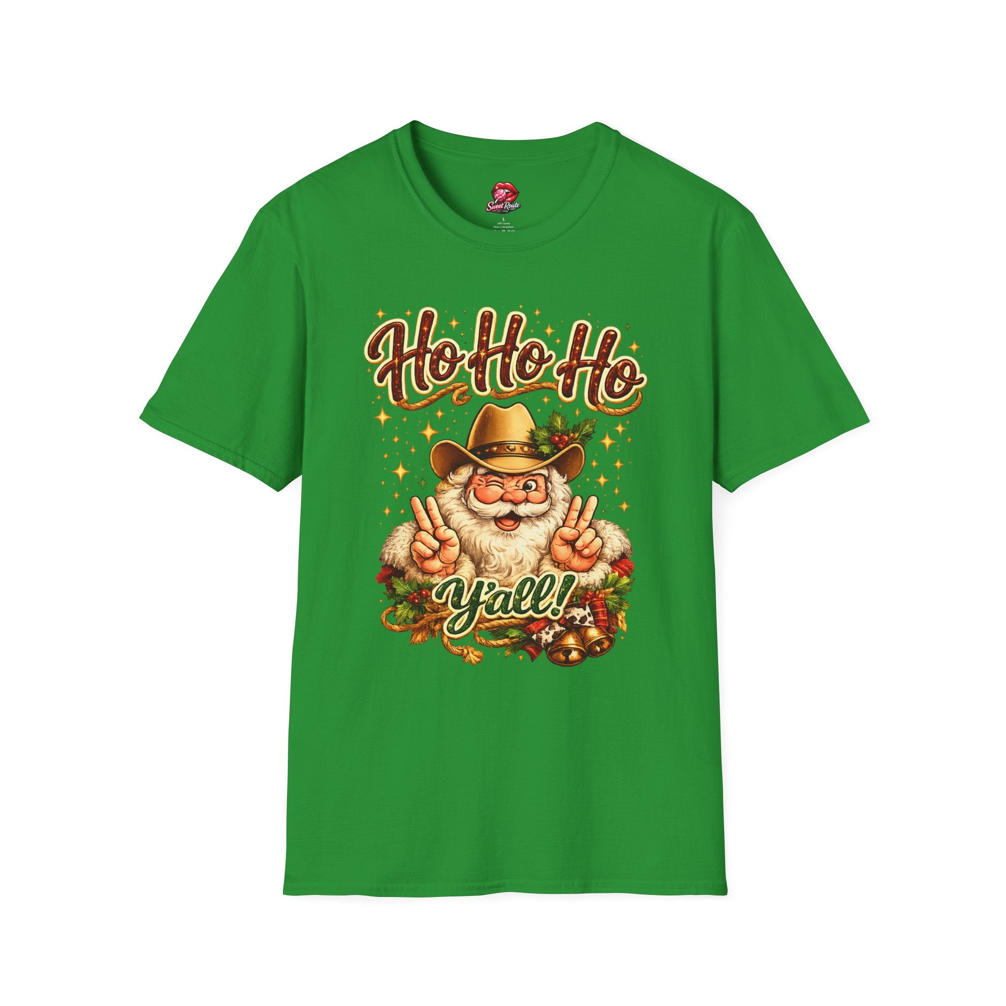 Ho Ho Ho Cowboy Santa T-Shirt