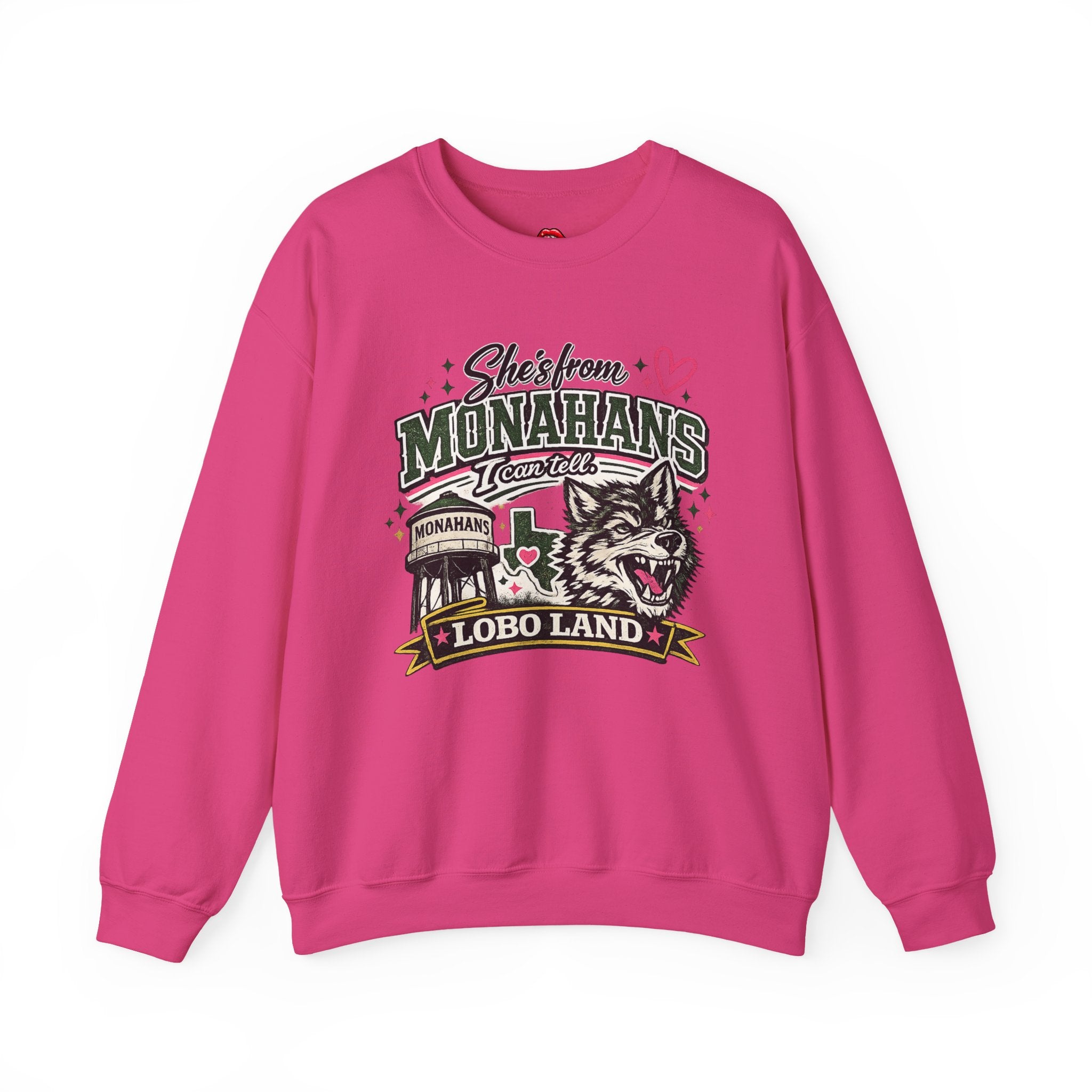 Monahans Lobo Land Crewneck Sweatshirt