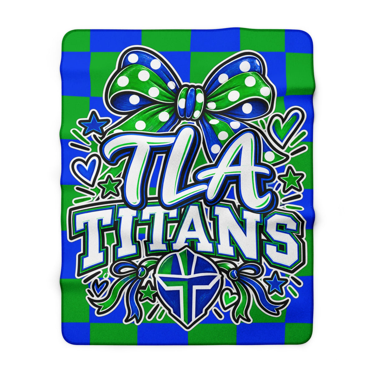 TLA Titans Sherpa Fleece Blanket