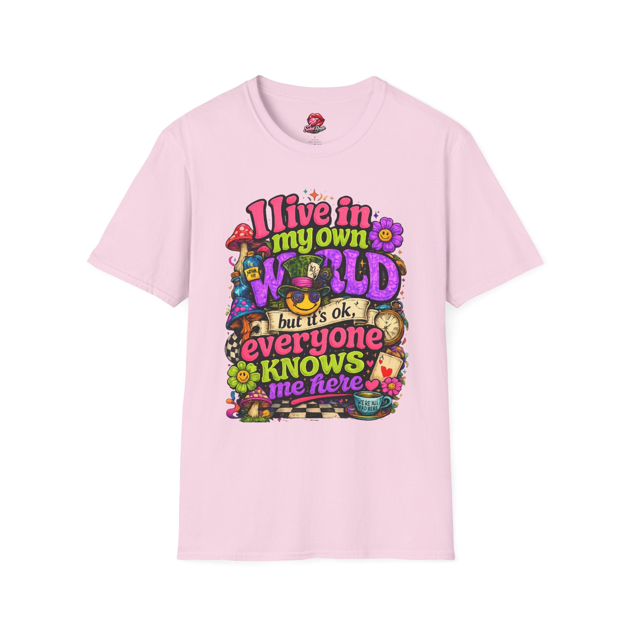 I Live In My Own World T-Shirt