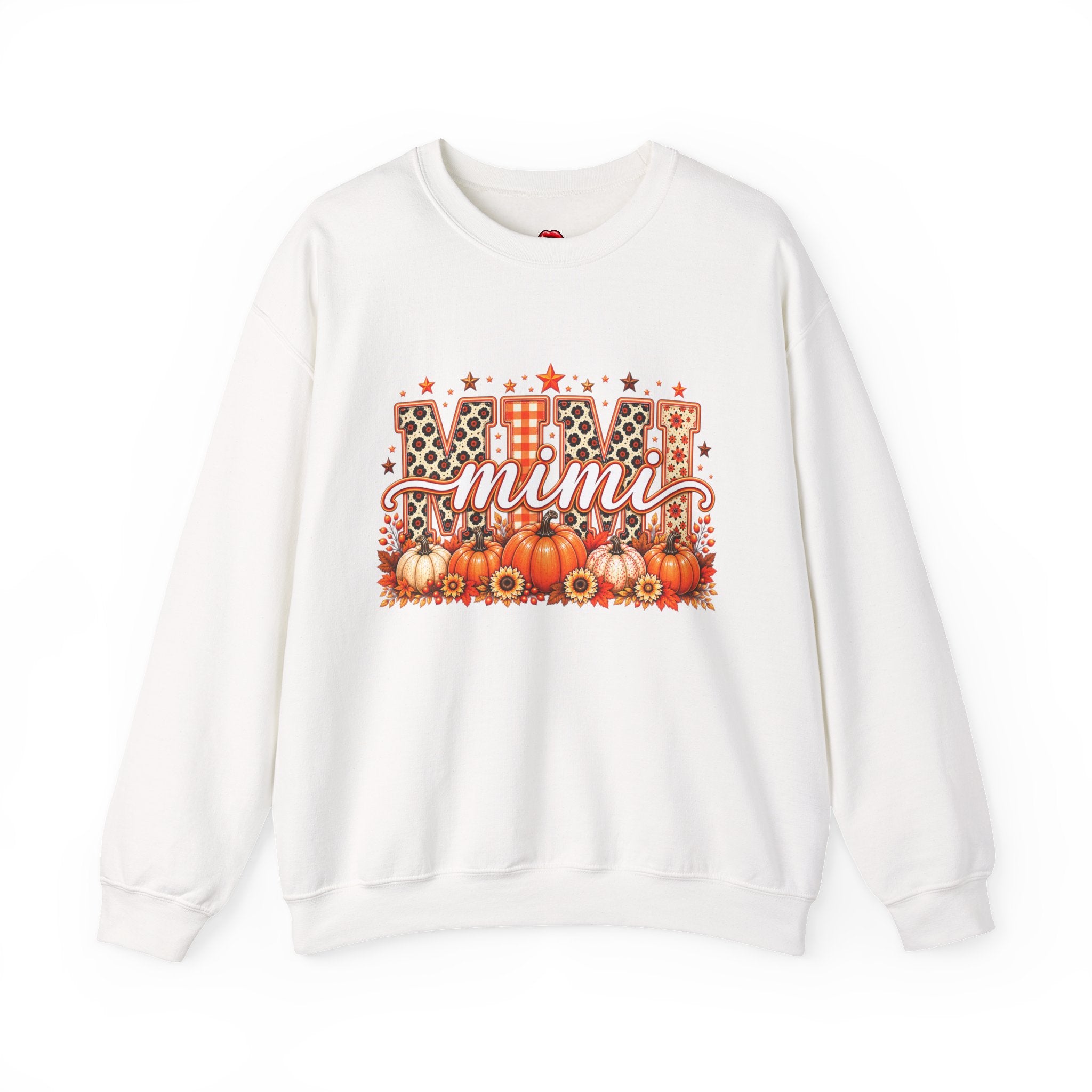 Mimi Fall Pumpkin Crewneck Sweatshirt
