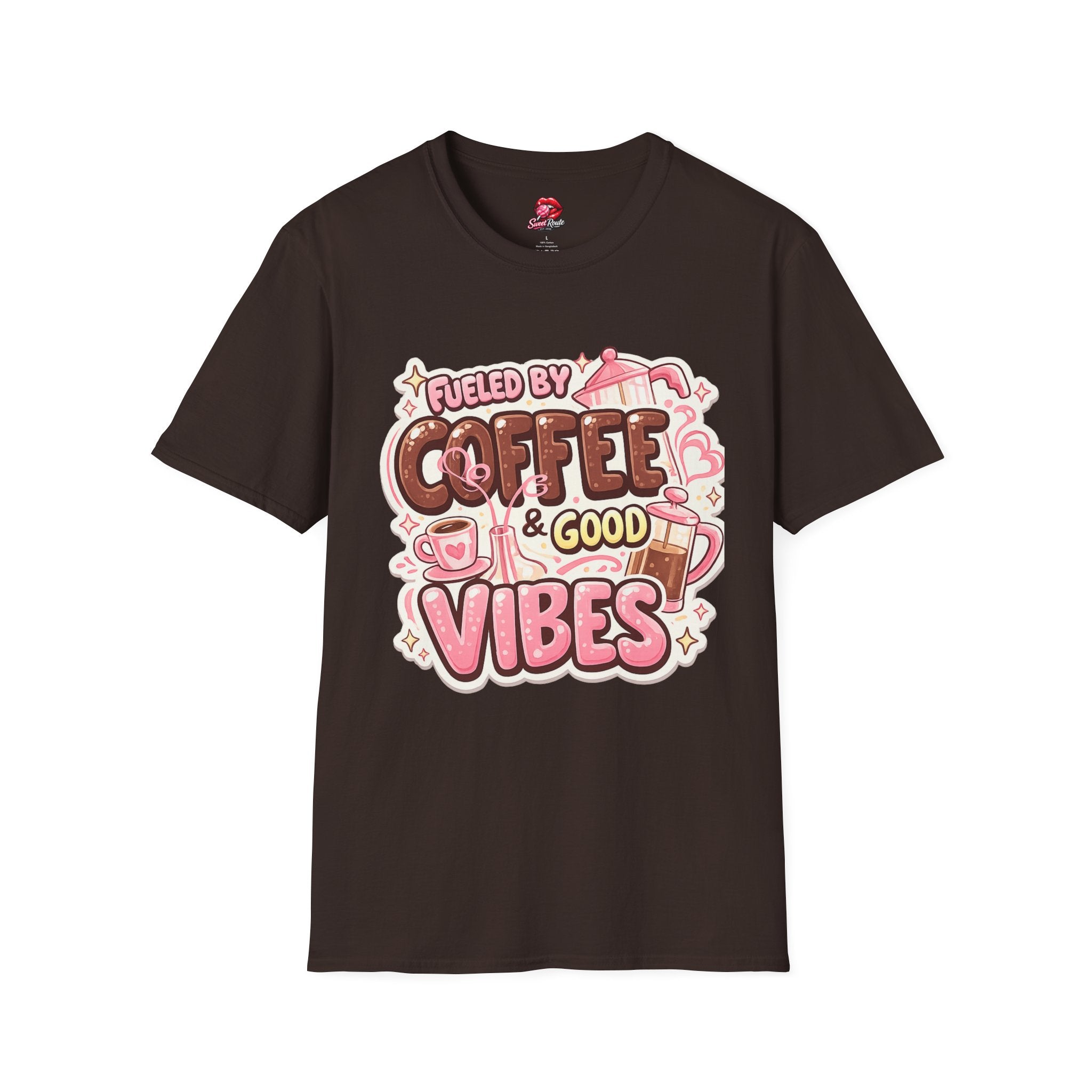 Fueled by Coffee & Good Vibes T-Shirt