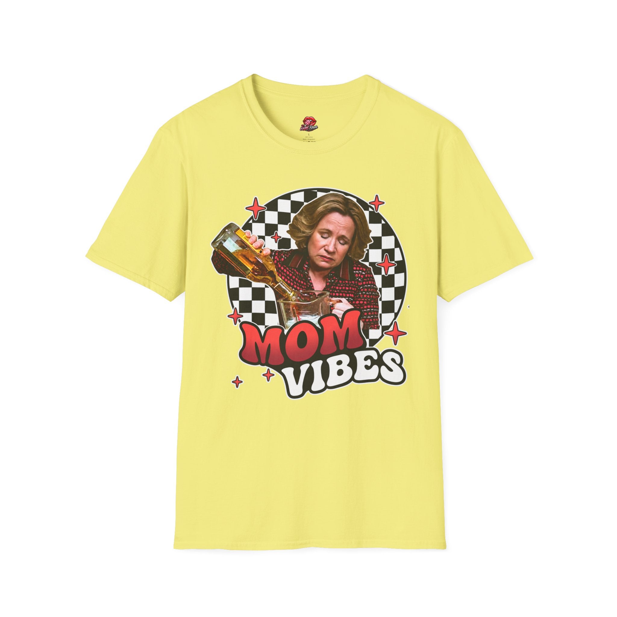 Mom Vibes Kitty T-Shirt