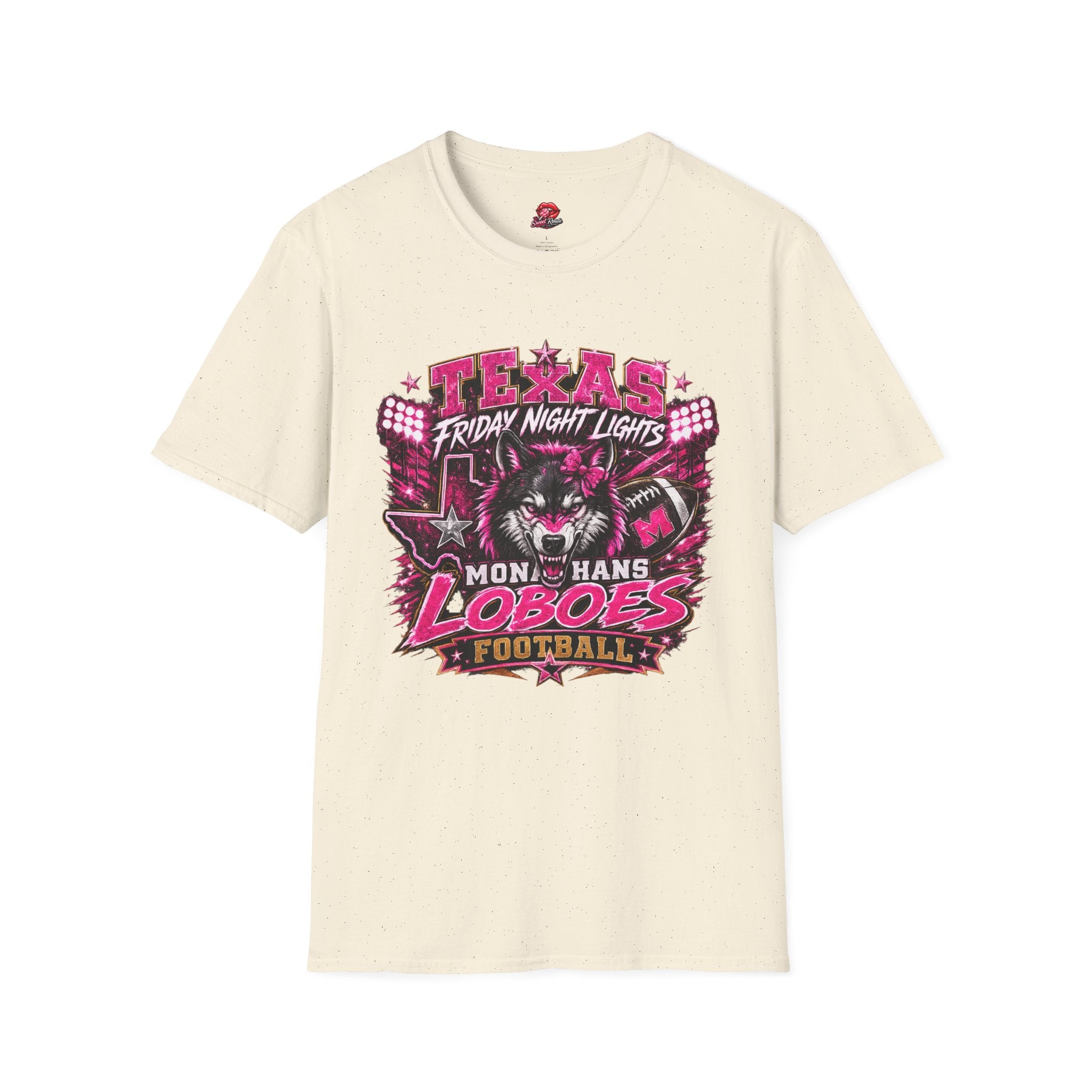 Texas Friday Night Lights "Loboes" Football Graphic Tee