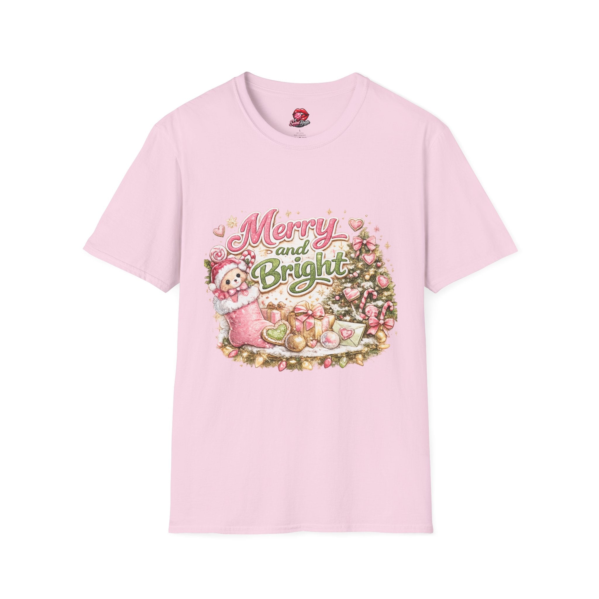 Merry and Bright Christmas Tee